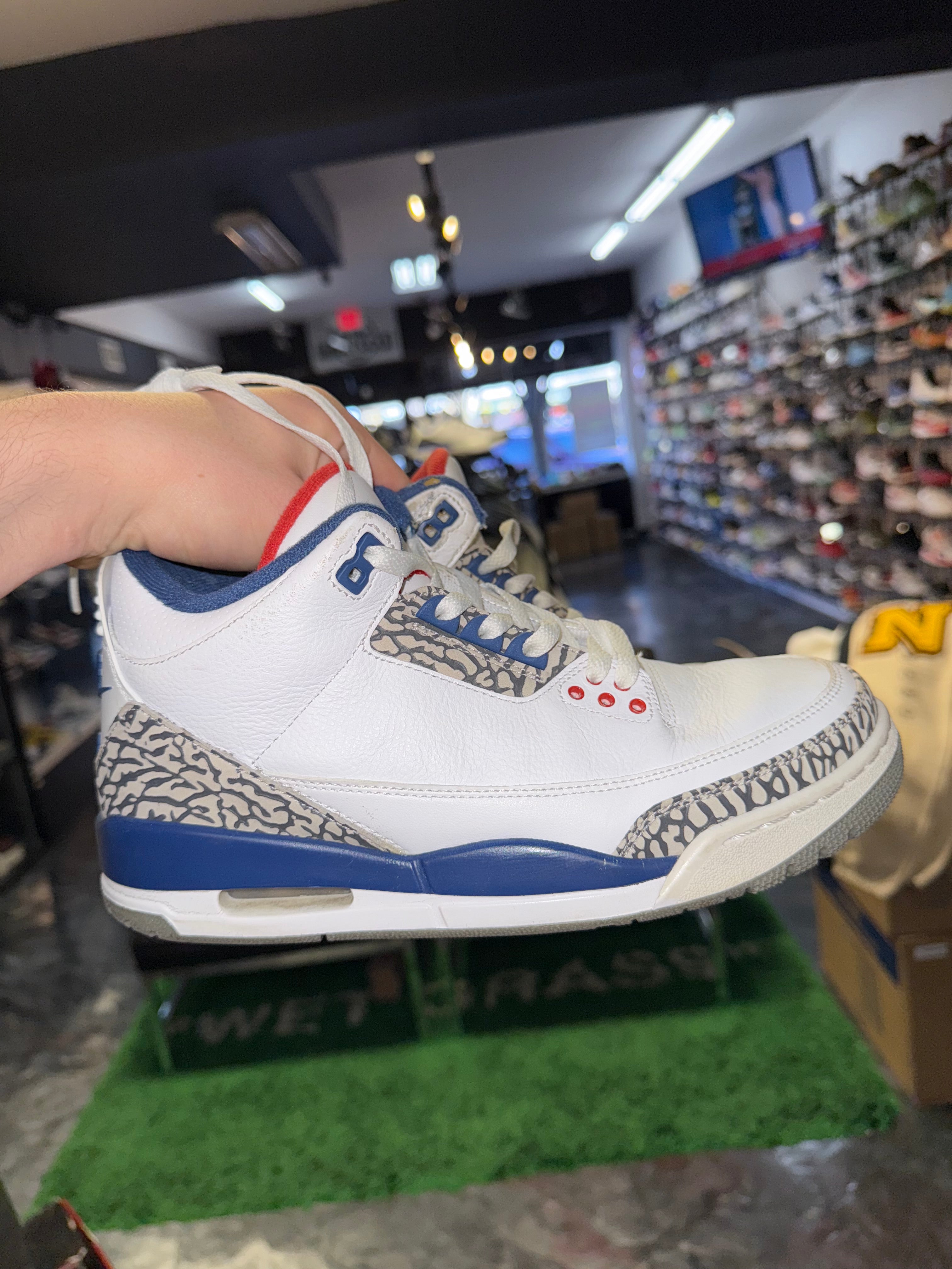 Size 8.5 AJ 3 True Blue FREE