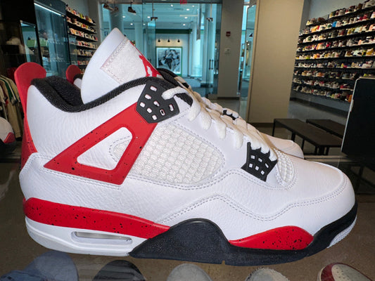 Size 9.5 Air Jordan 4 “Red Cement” Brand New (Mall)