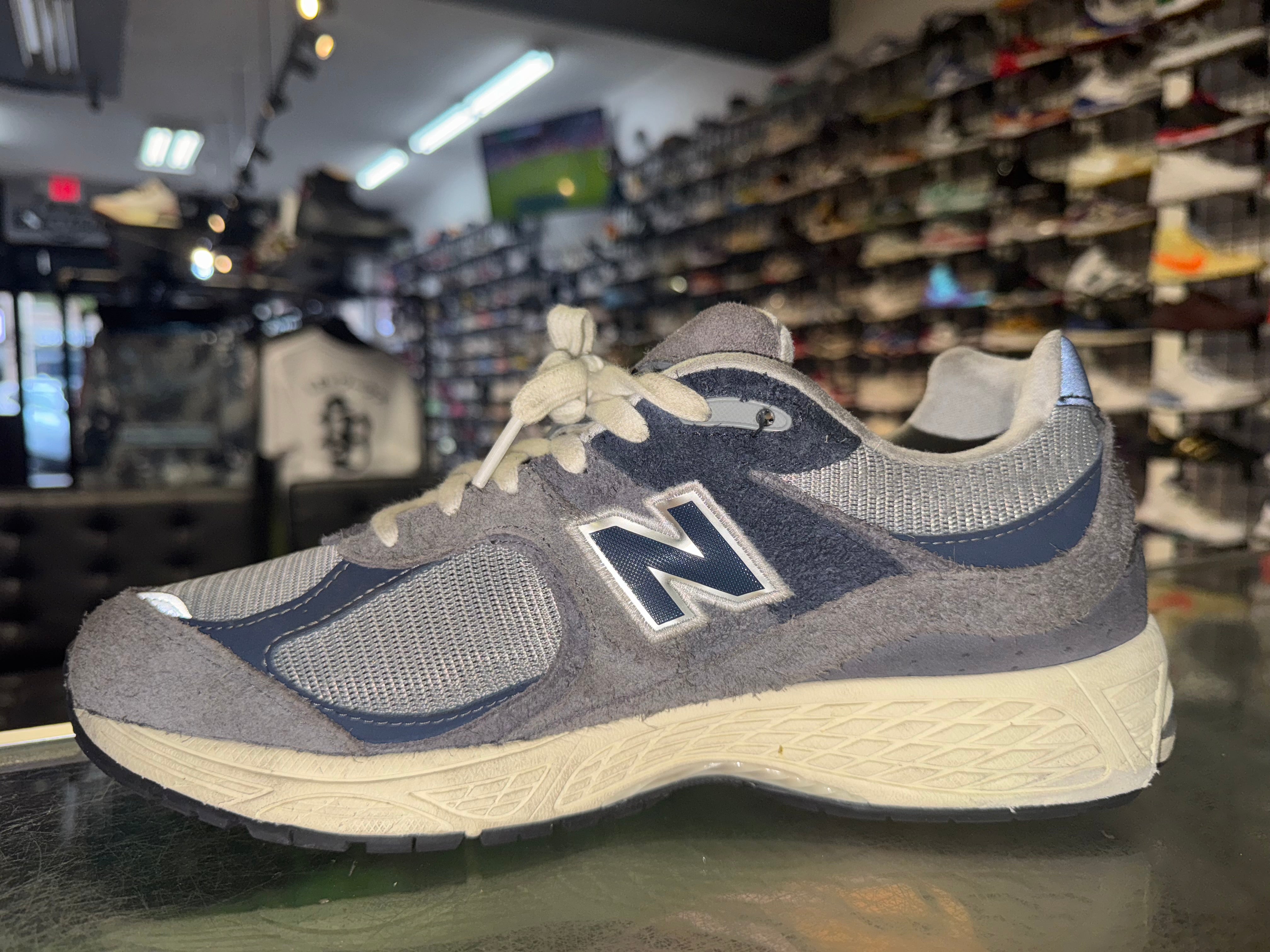 Size 10.5 New Balance 2002R "Navy Castlerock"