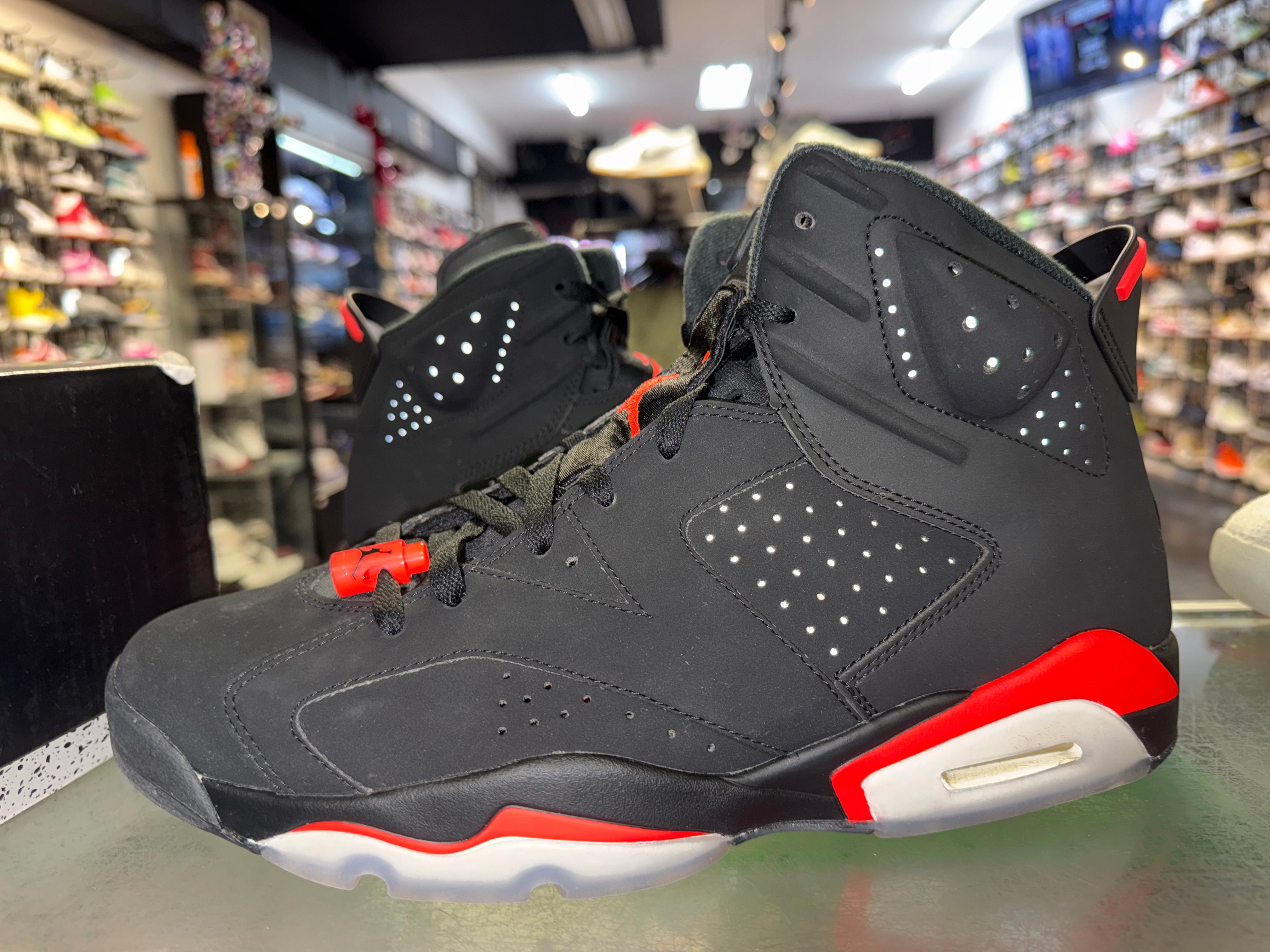 Size 11.5 Air Jordan 6 "Black Infrared"