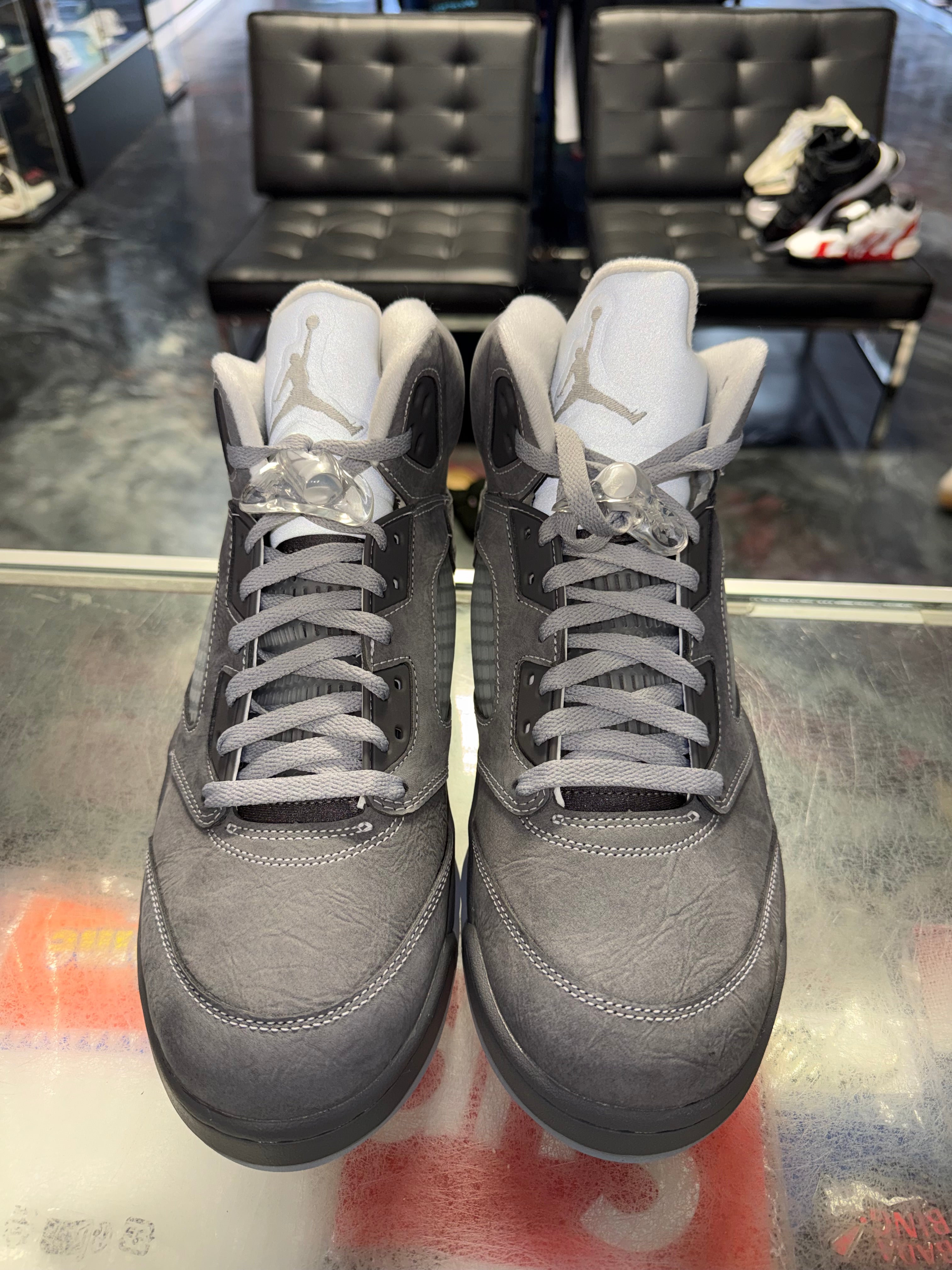 Size 12 Air Jordan 5 "Wolf Grey" Brand New