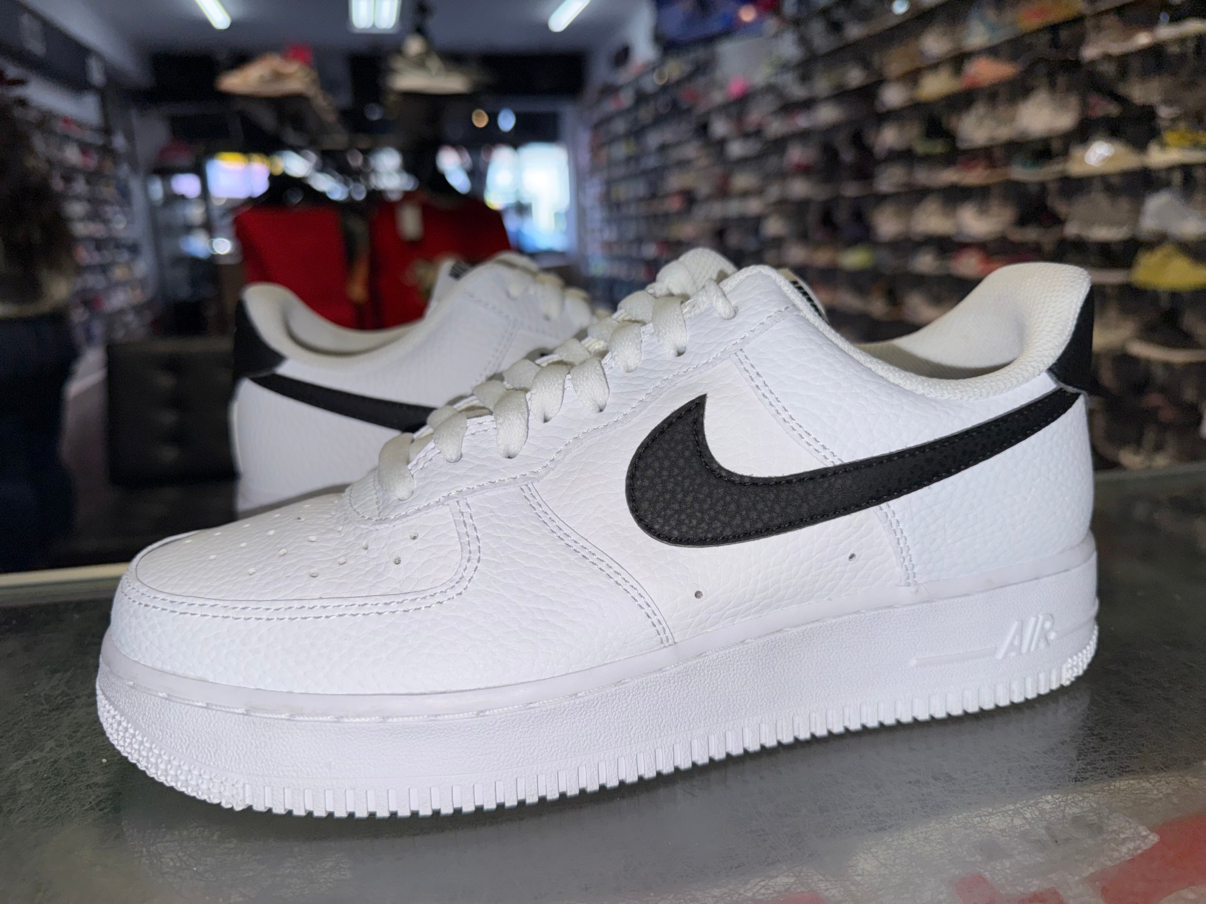 Size 8 Air Force 1 "White Black"