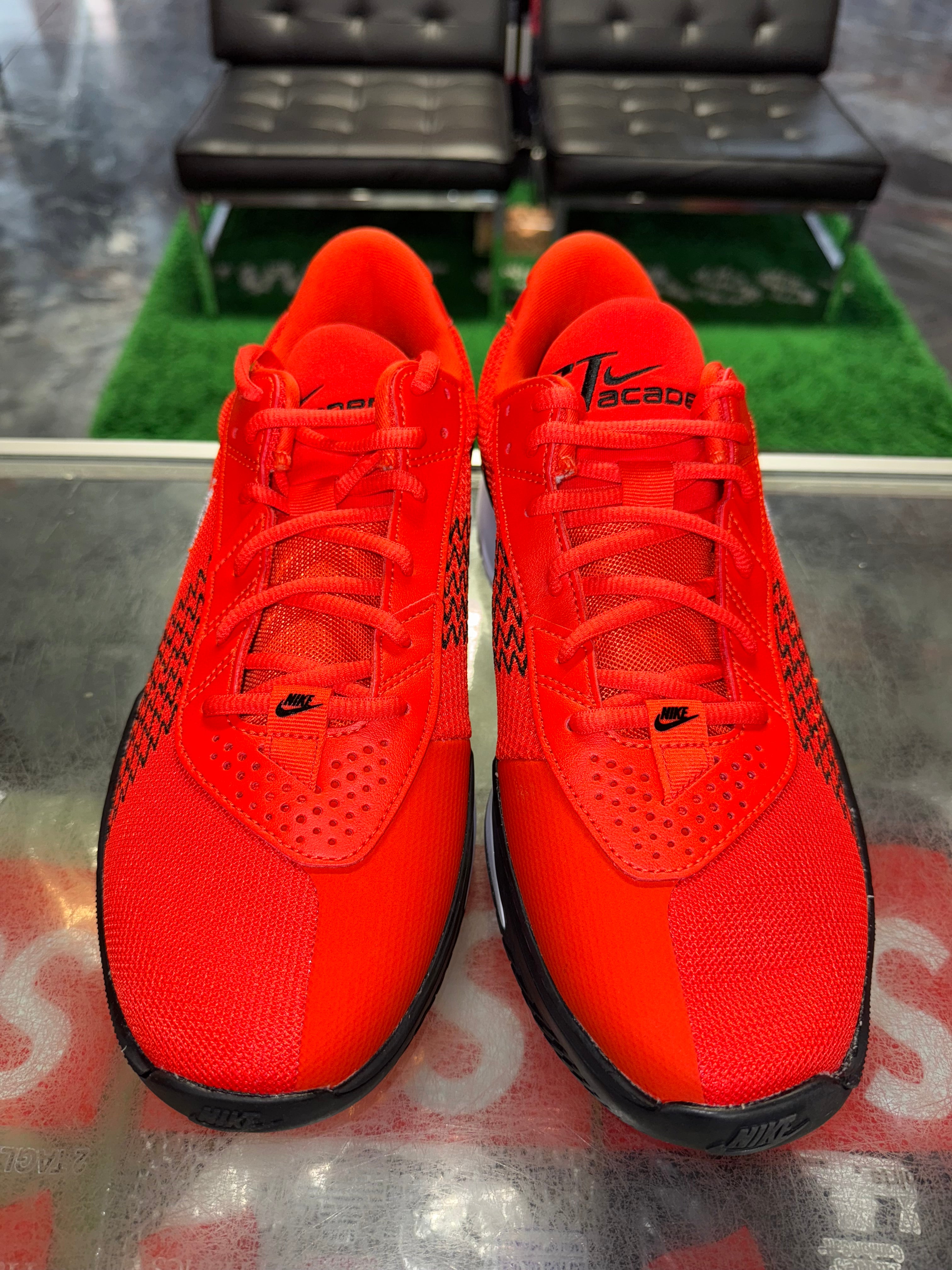 Size 10 Nike GT Cut Academy "Picante Red Black" Brand New