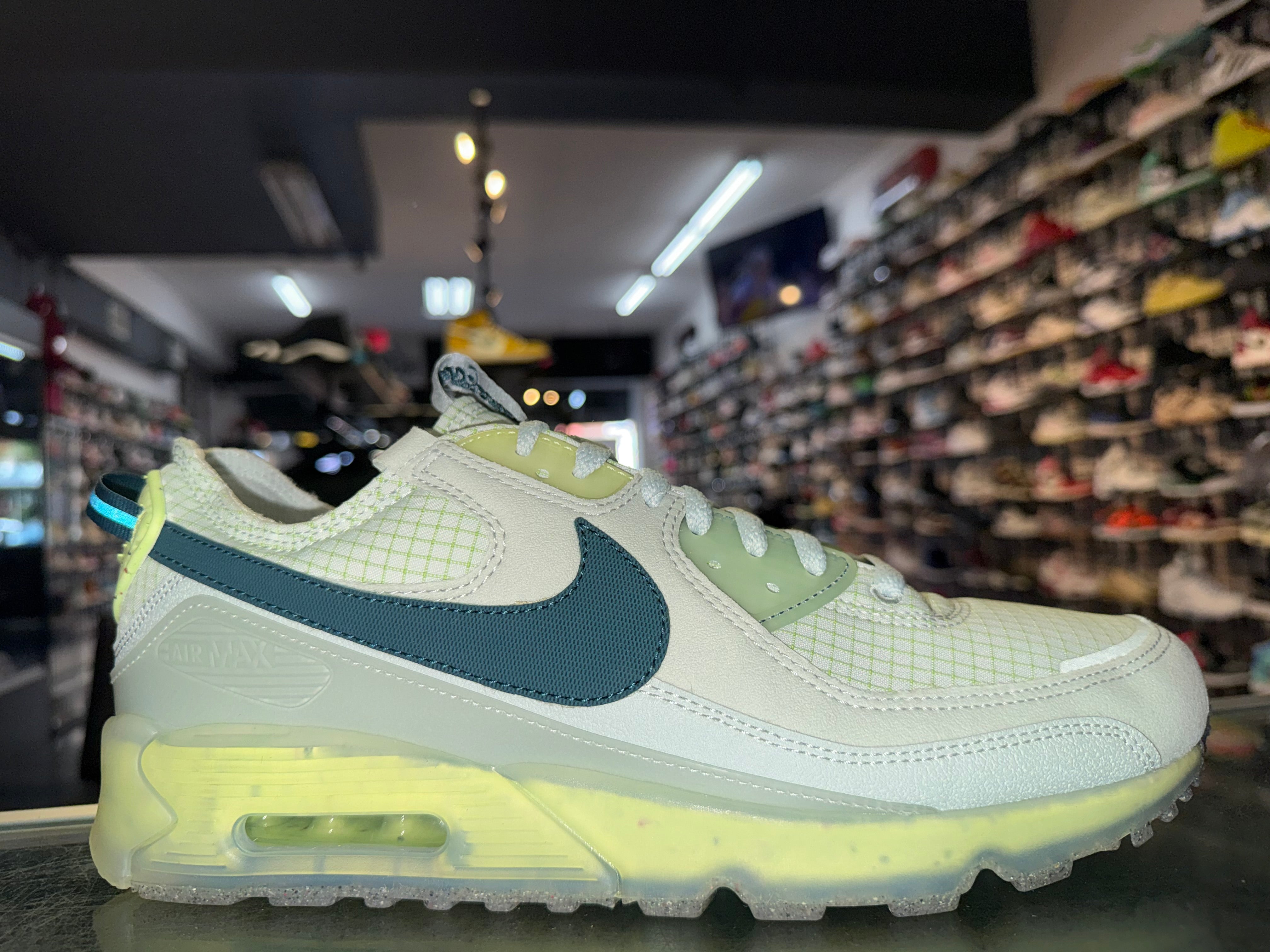 Size 11 Air Max 90 Terrascape “Grey Haze/Seafoam” Brand New