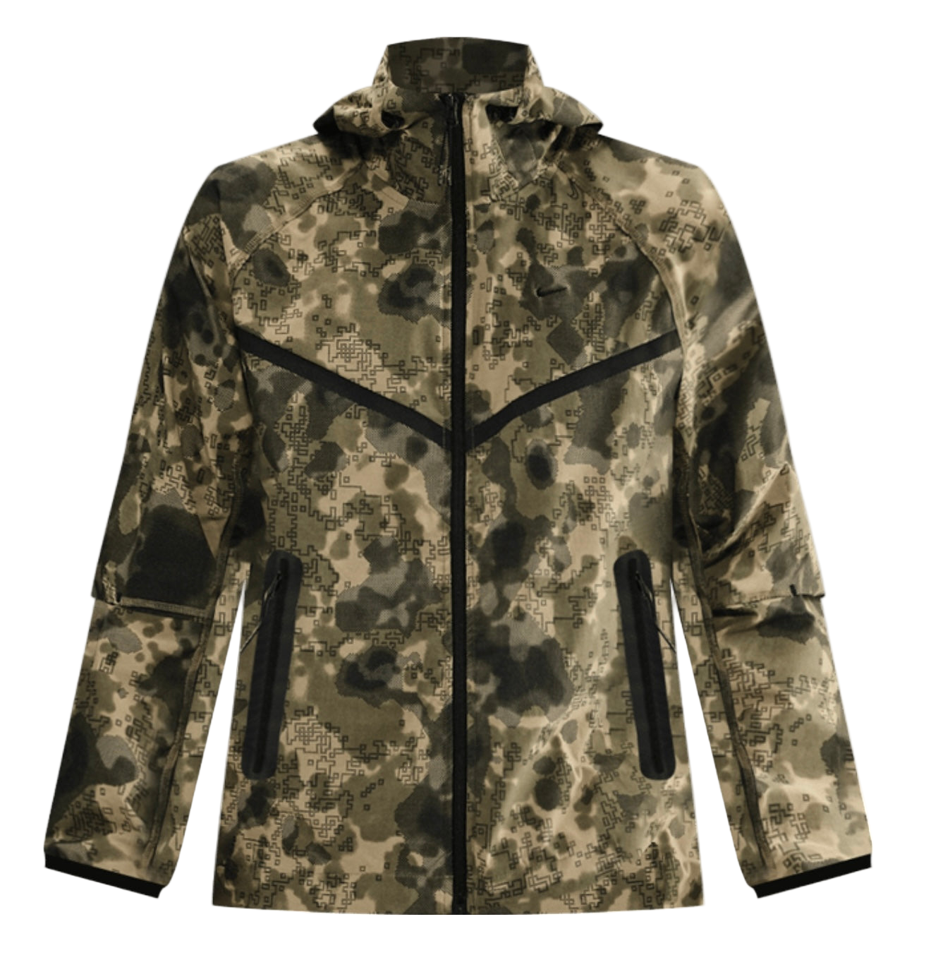 Size S (Fits M) Nike Tech Windrunner “Digi Camo” Brand New