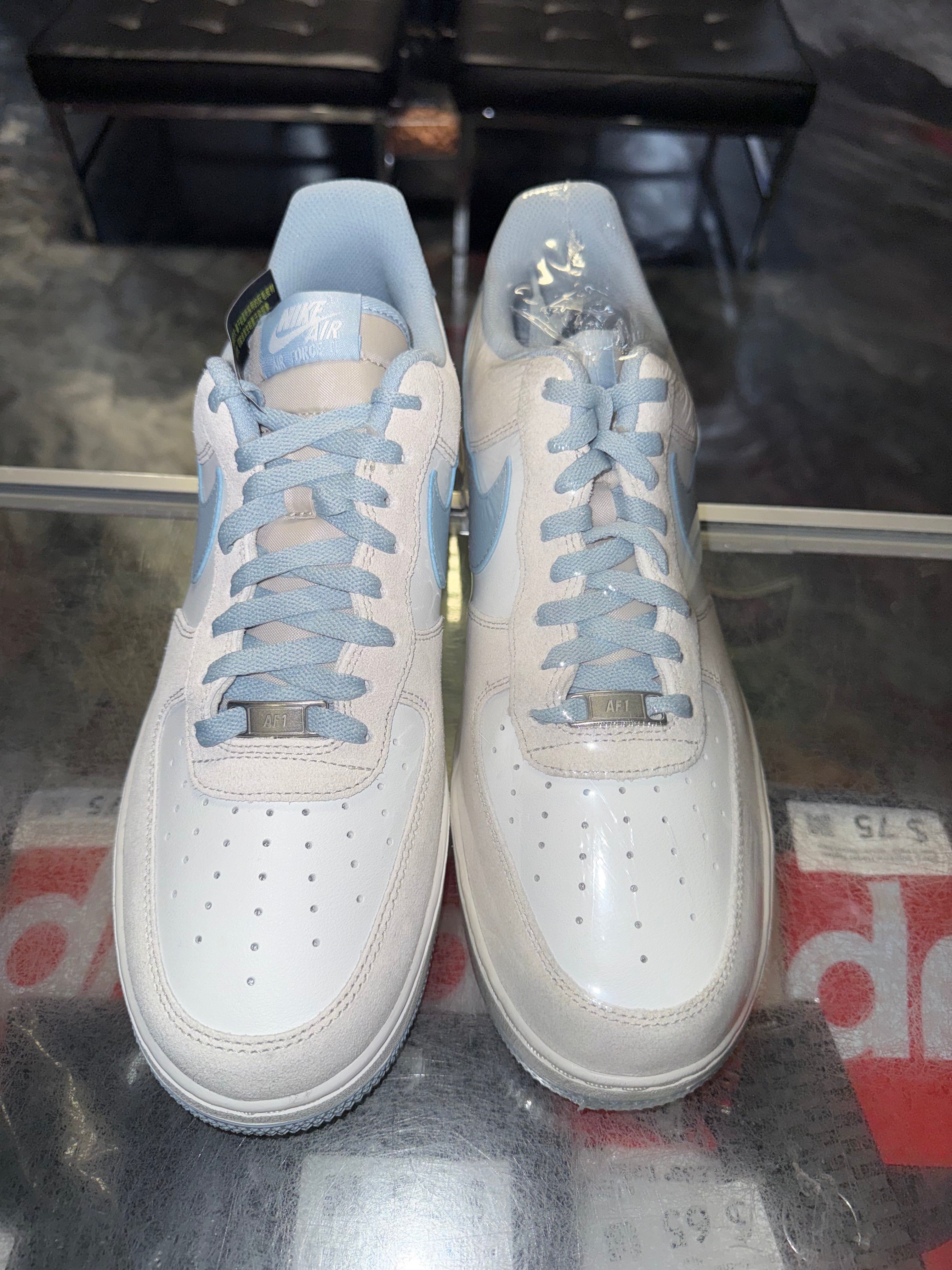 Size 12 Air Force 1 "Light Bone Armory Blue" Brand New