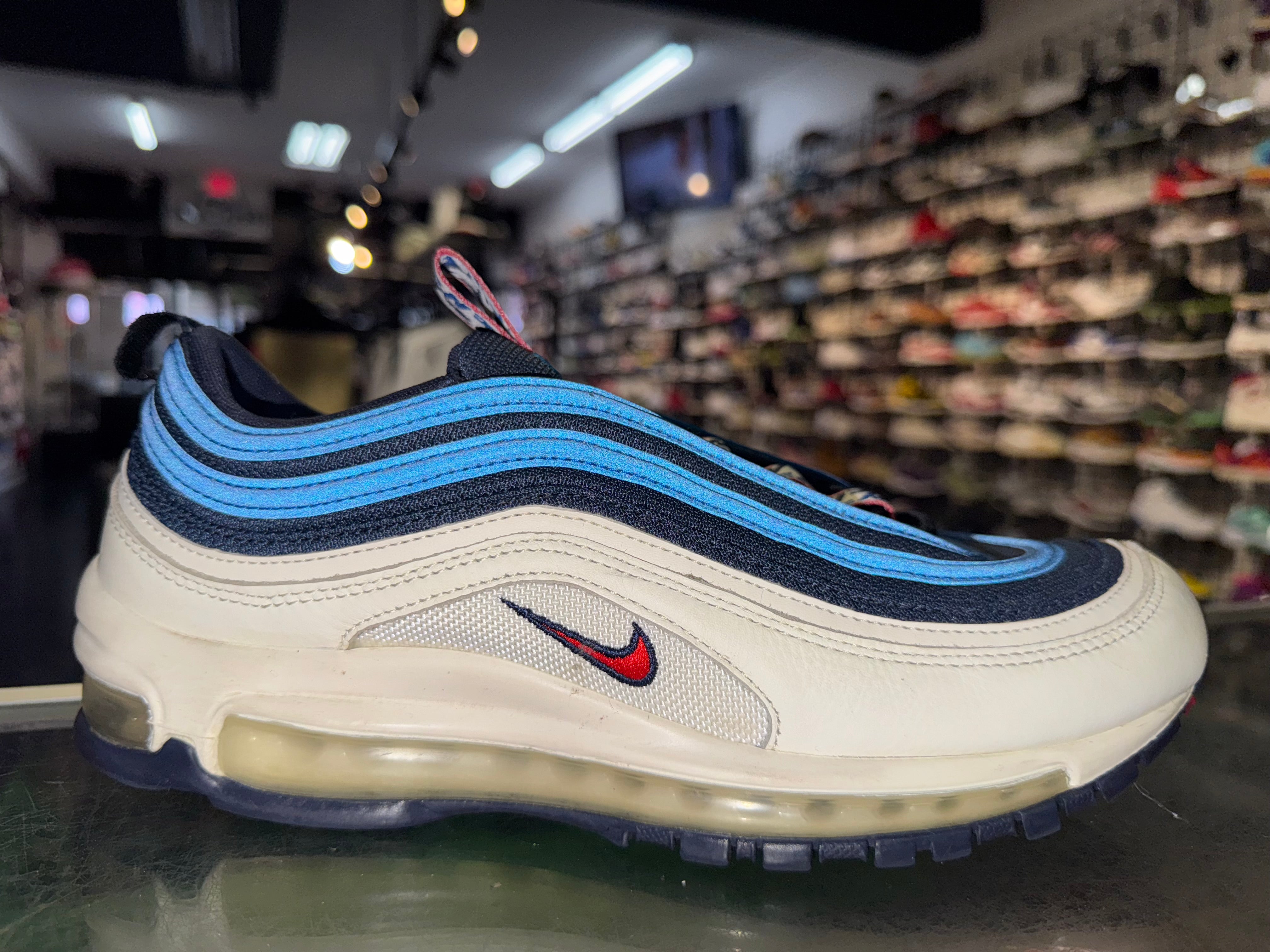 Size 8.5 Air Max 97 "Obsidian White"