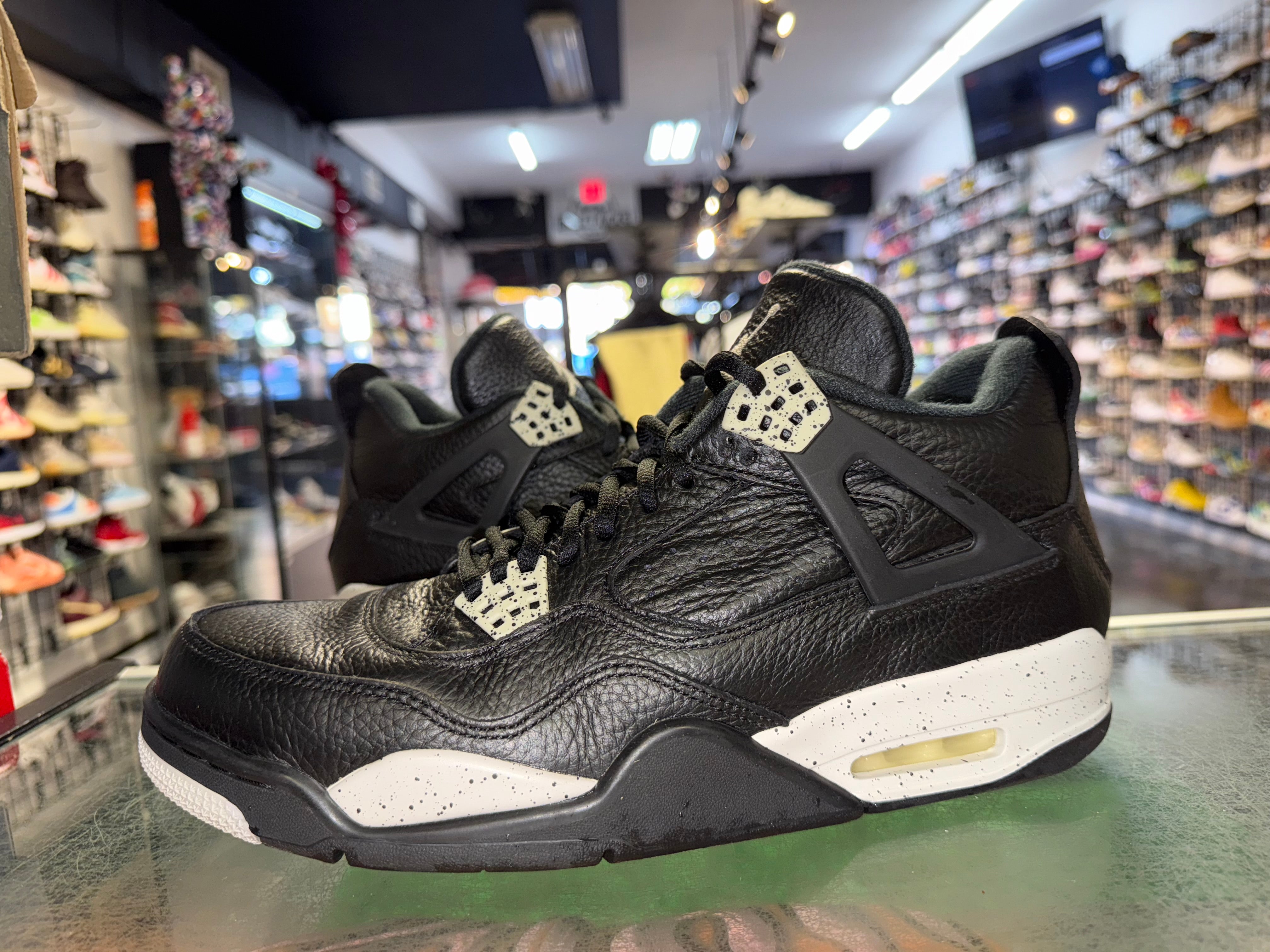 Size 11.5 Air Jordan 4 "Oreo"