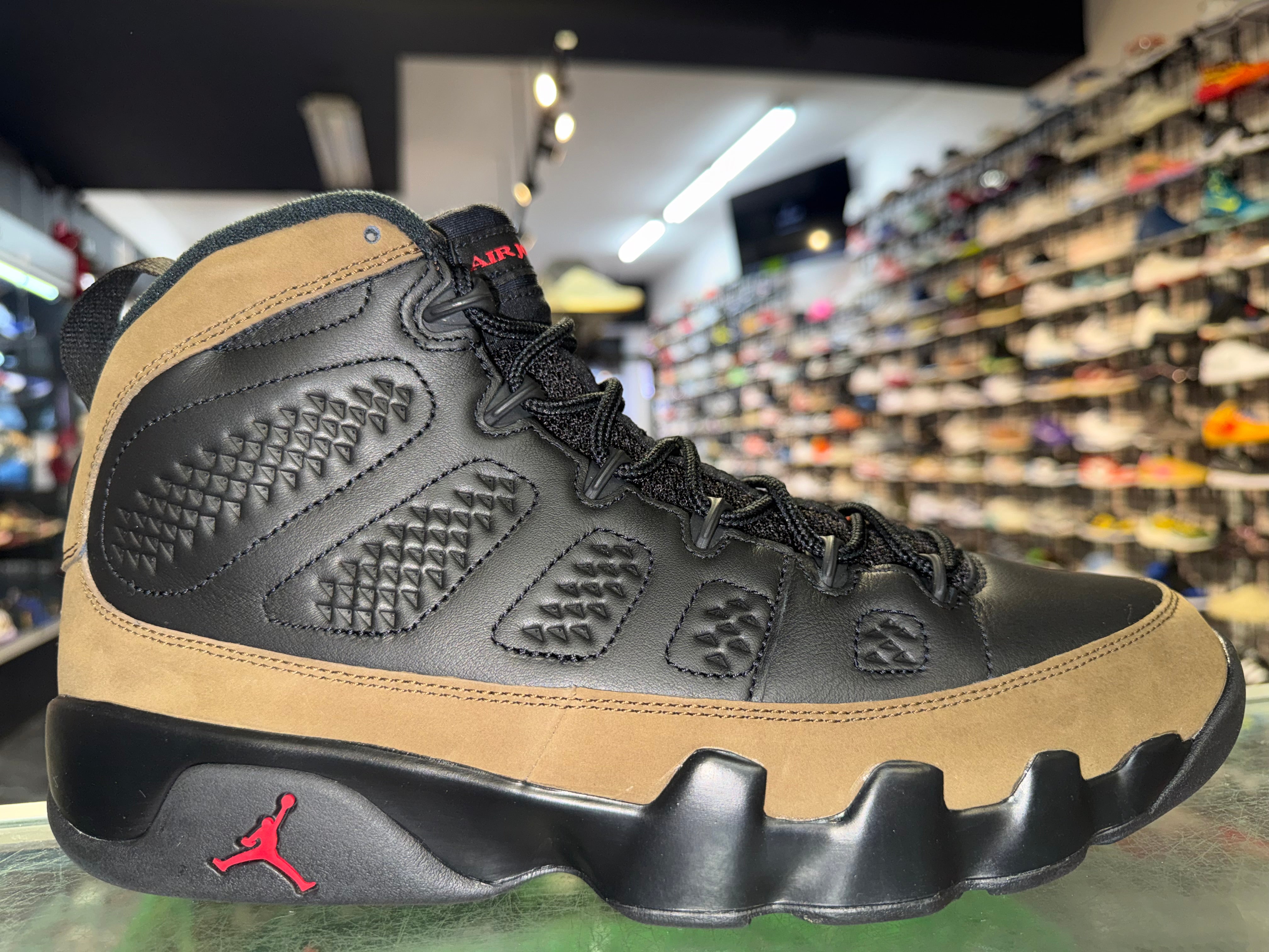 Size 11.5 Air Jordan 9 "Olive"