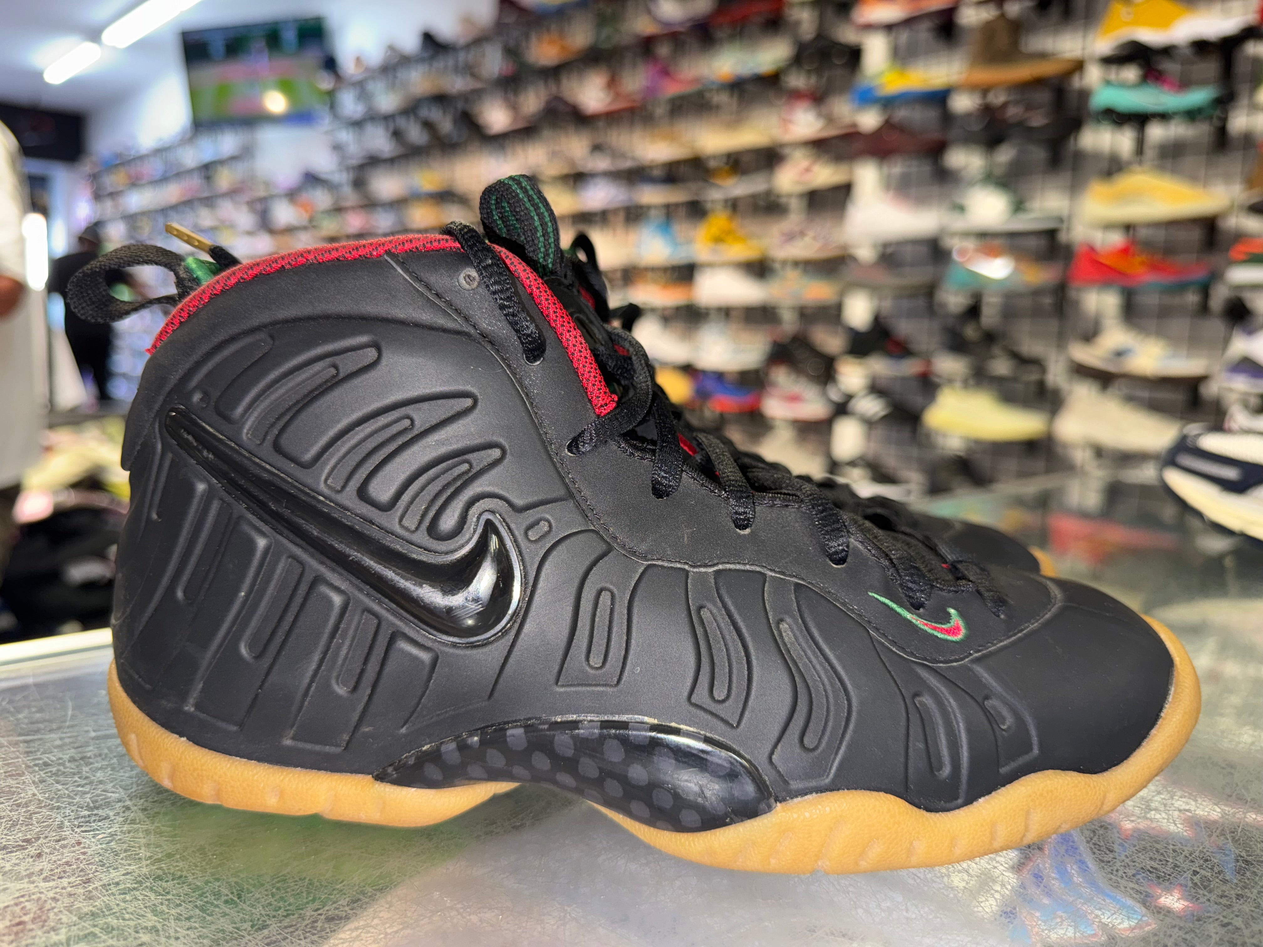 Size 5y Foamposite Pro "Gucci"