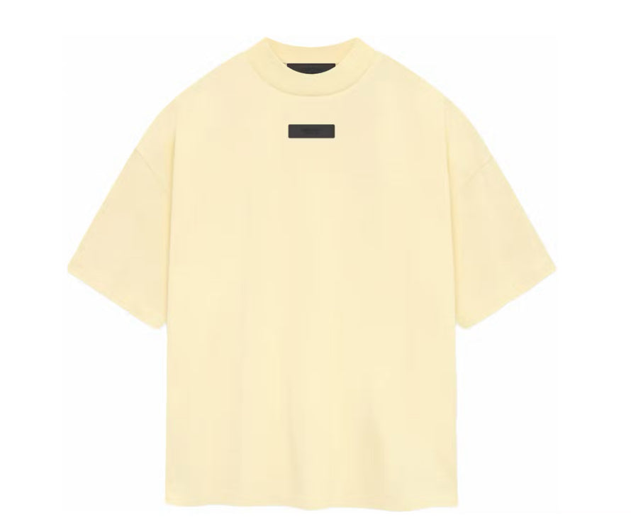 Size M (Fits XL) Essentials FOG Tee “Garden Yellow” Brand New