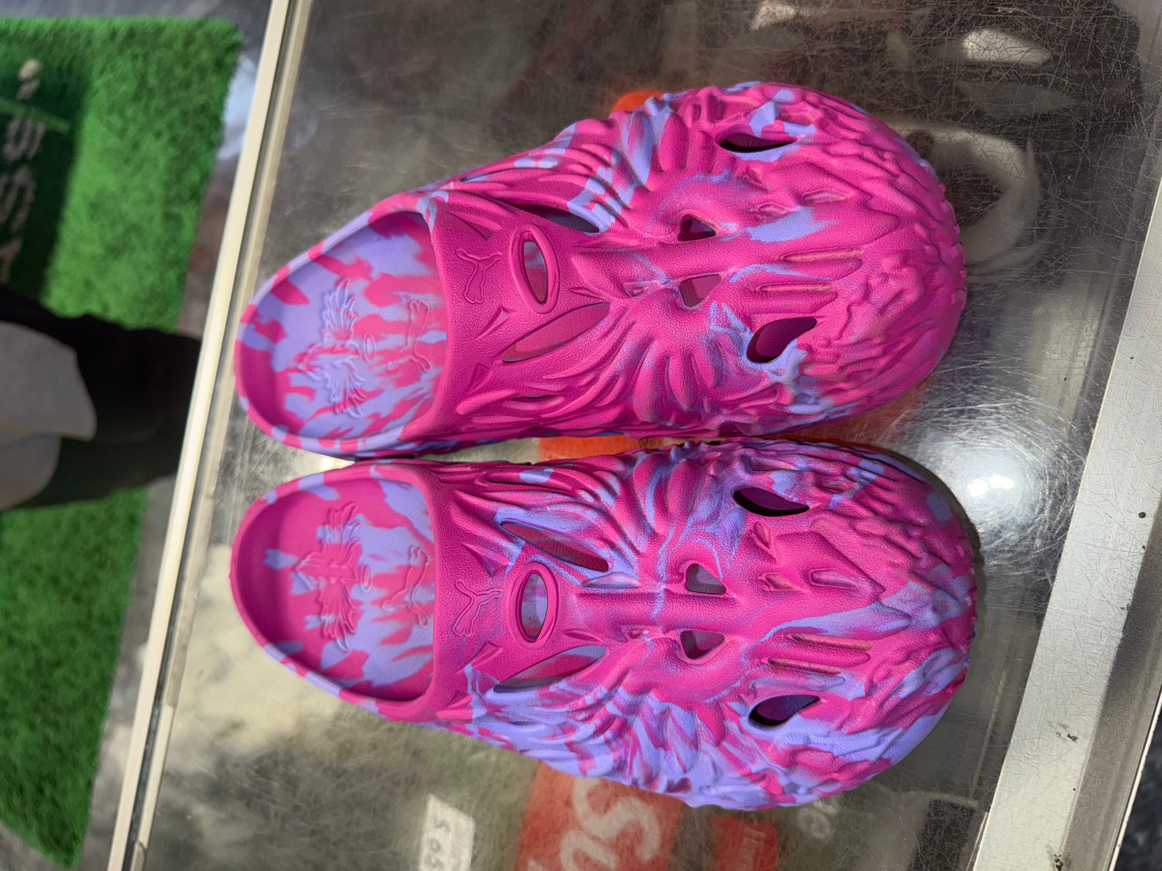 Size 10 Puma Lamelo Slide "Purple" - NB