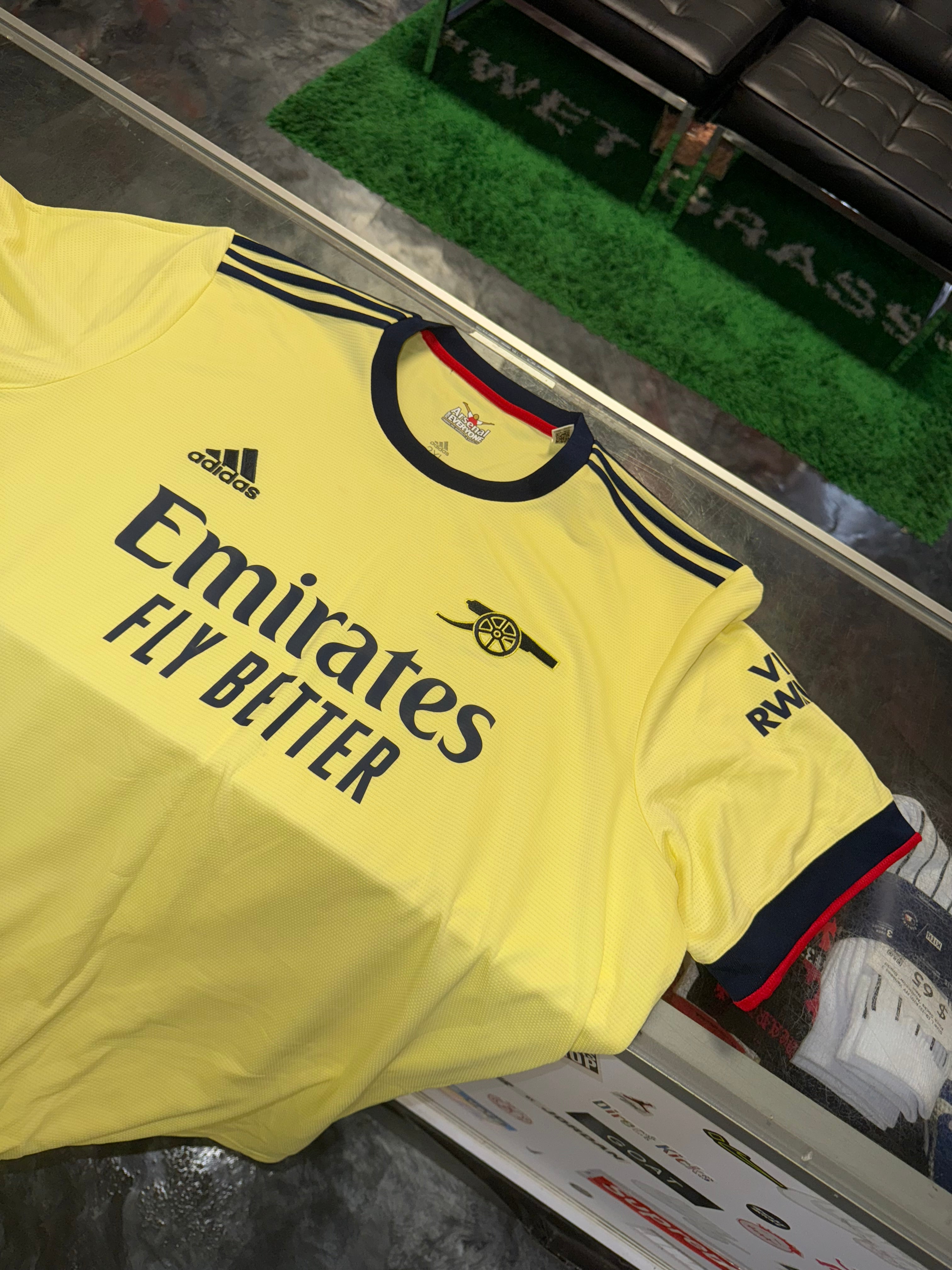 2XL Arsenal Jersey Yellow