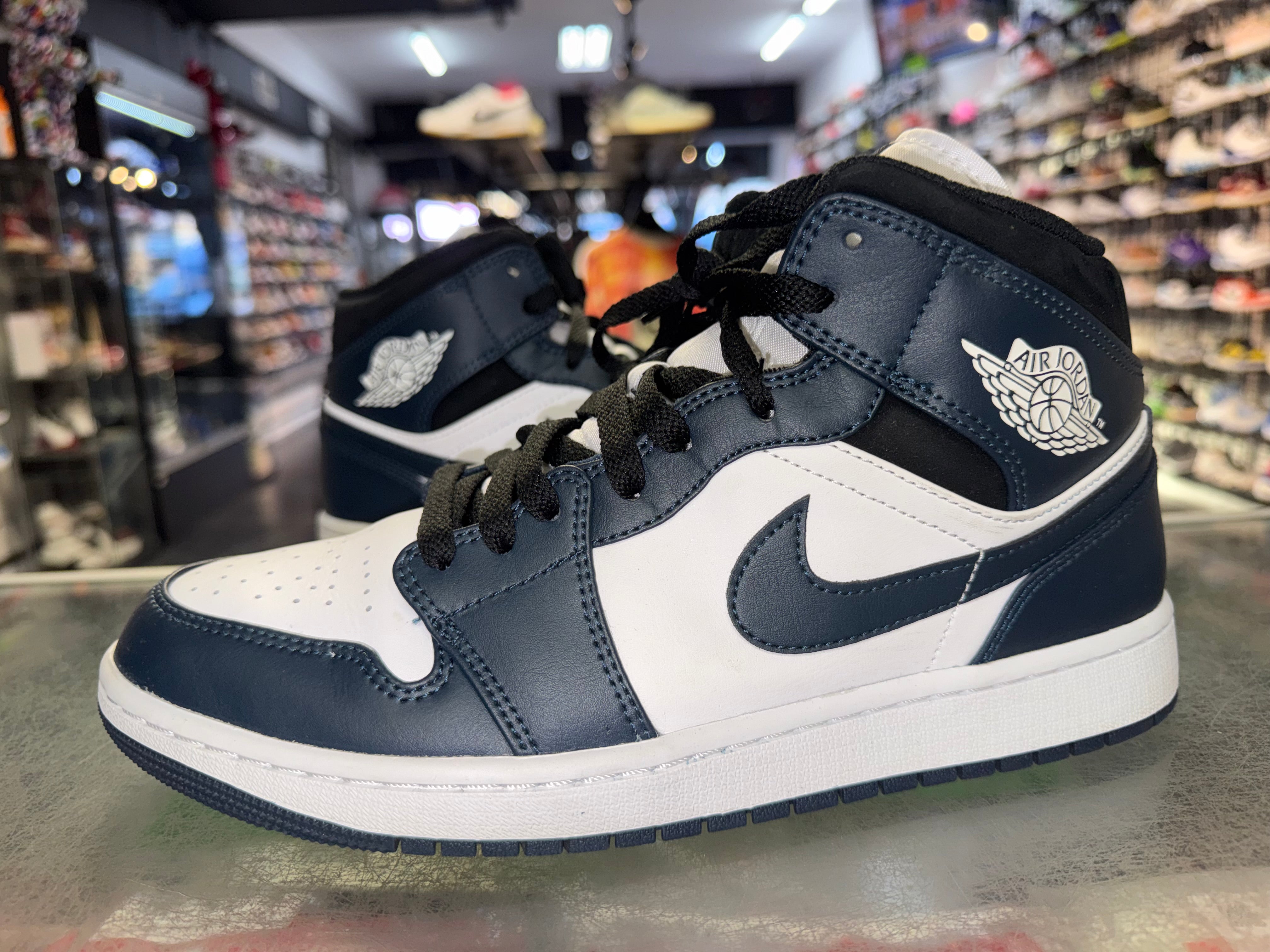Size 9.5 Air Jordan 1 Mid “Armory Navy”