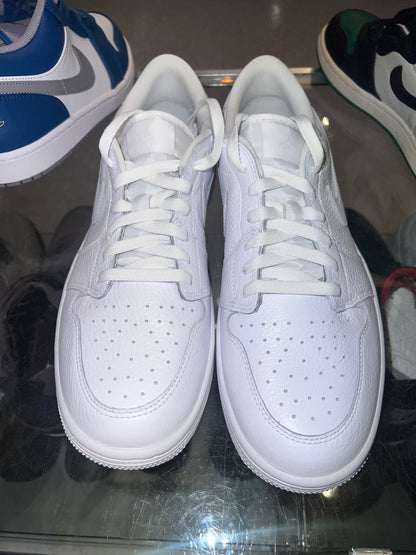Size 11 Air Jordan 1 Low GOLF “White” Brand New (Mall)