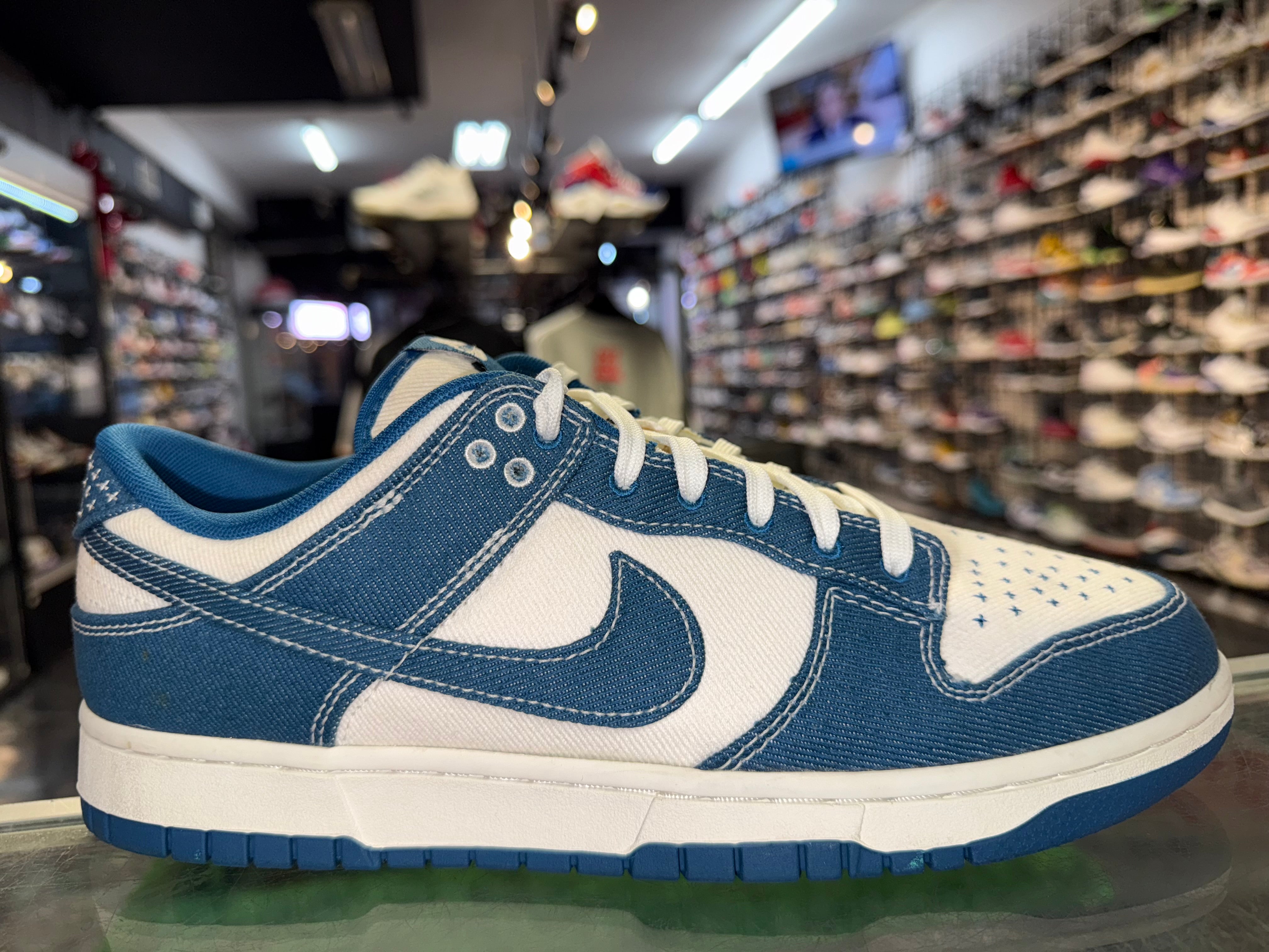 Size 10 Dunk Low “Sashiko Blue”