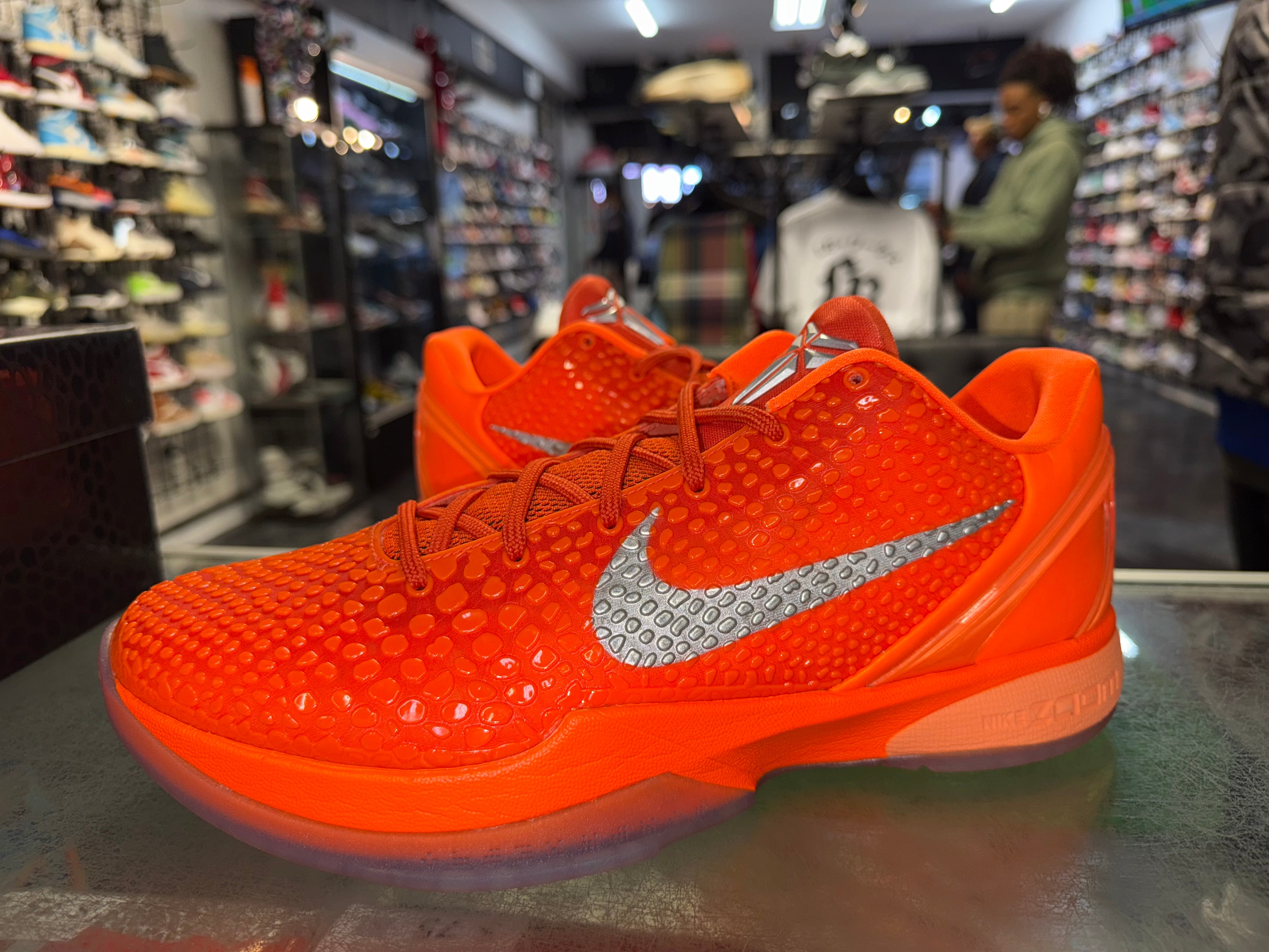 Size 12 Kobe 6 Protro "Total Orange"