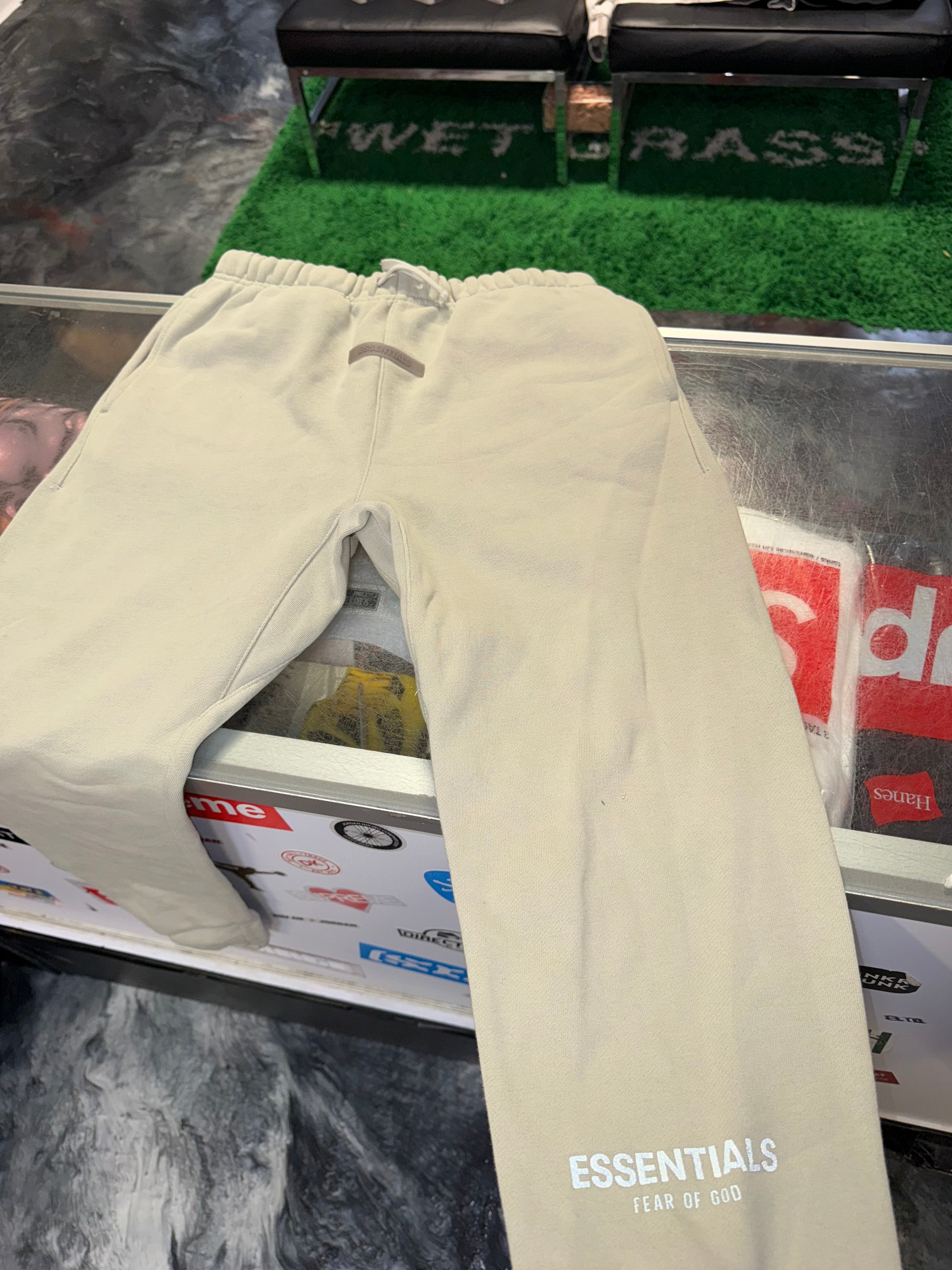 Kids X-Large Essentials Sweatpants "Seafoam"