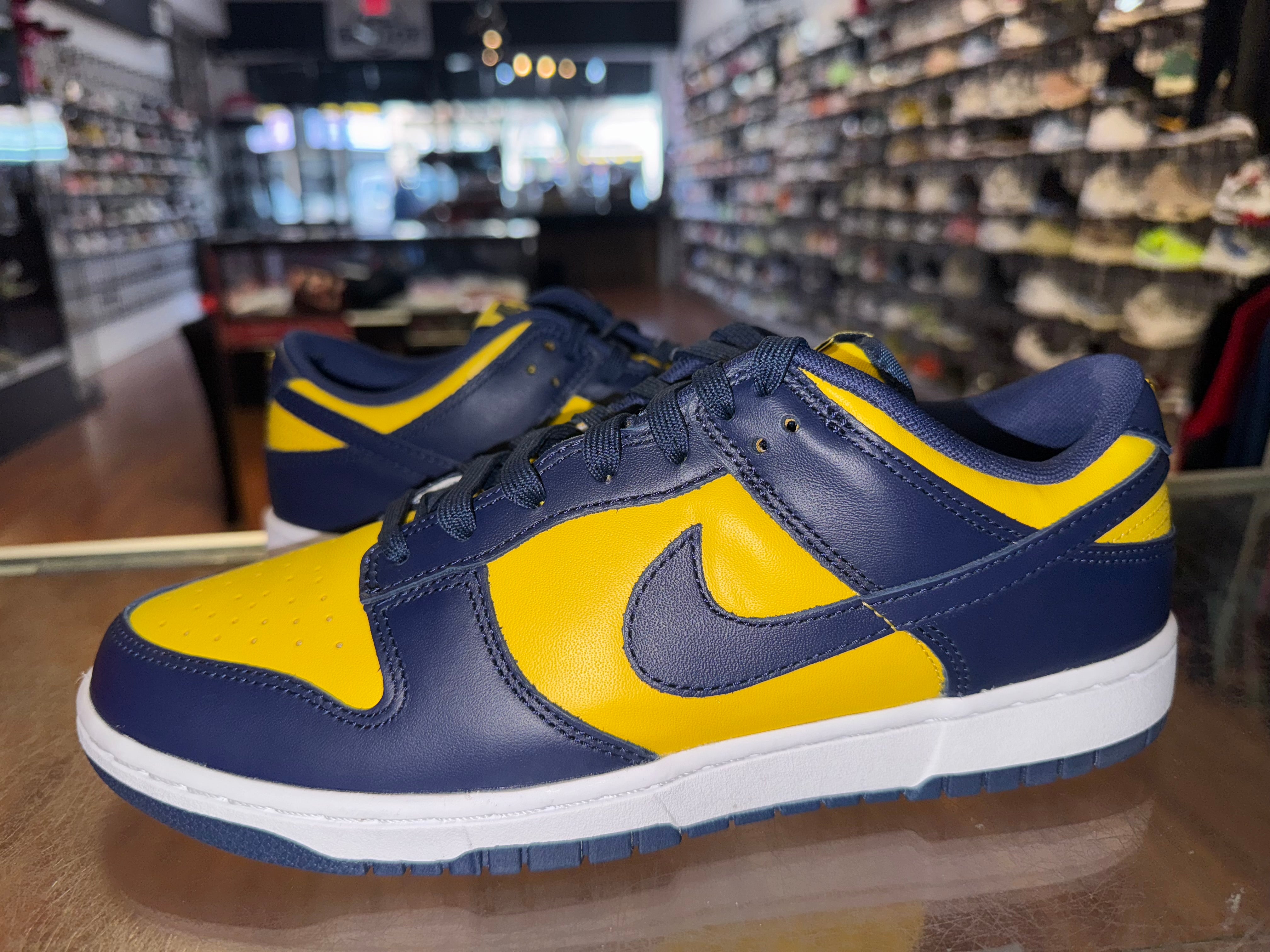 Size 9.5 Dunk Low "Michigan"