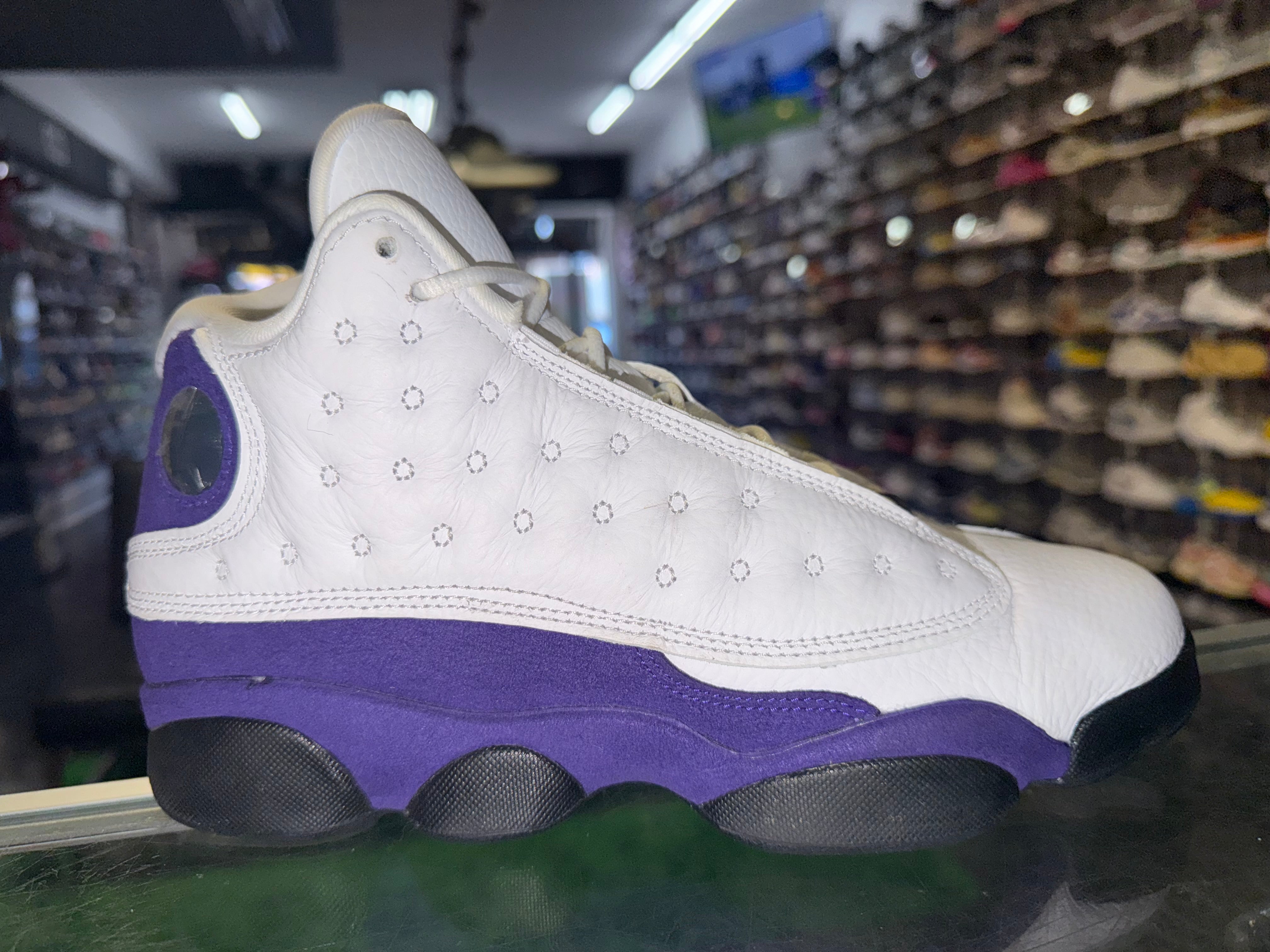 Size 7y Air Jordan 13 “Lakers”