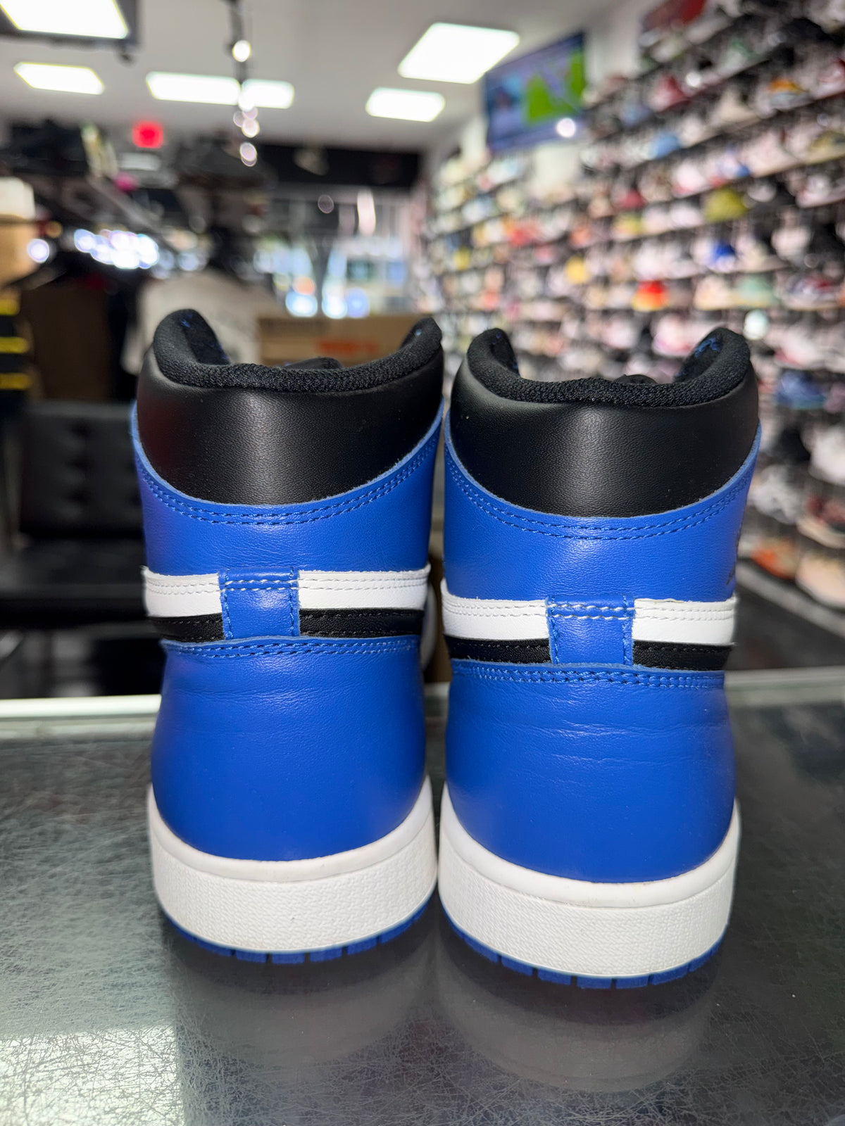 Air Jordan 1 Game Royal sneaker, pre-owned, size 9.5 – view 6