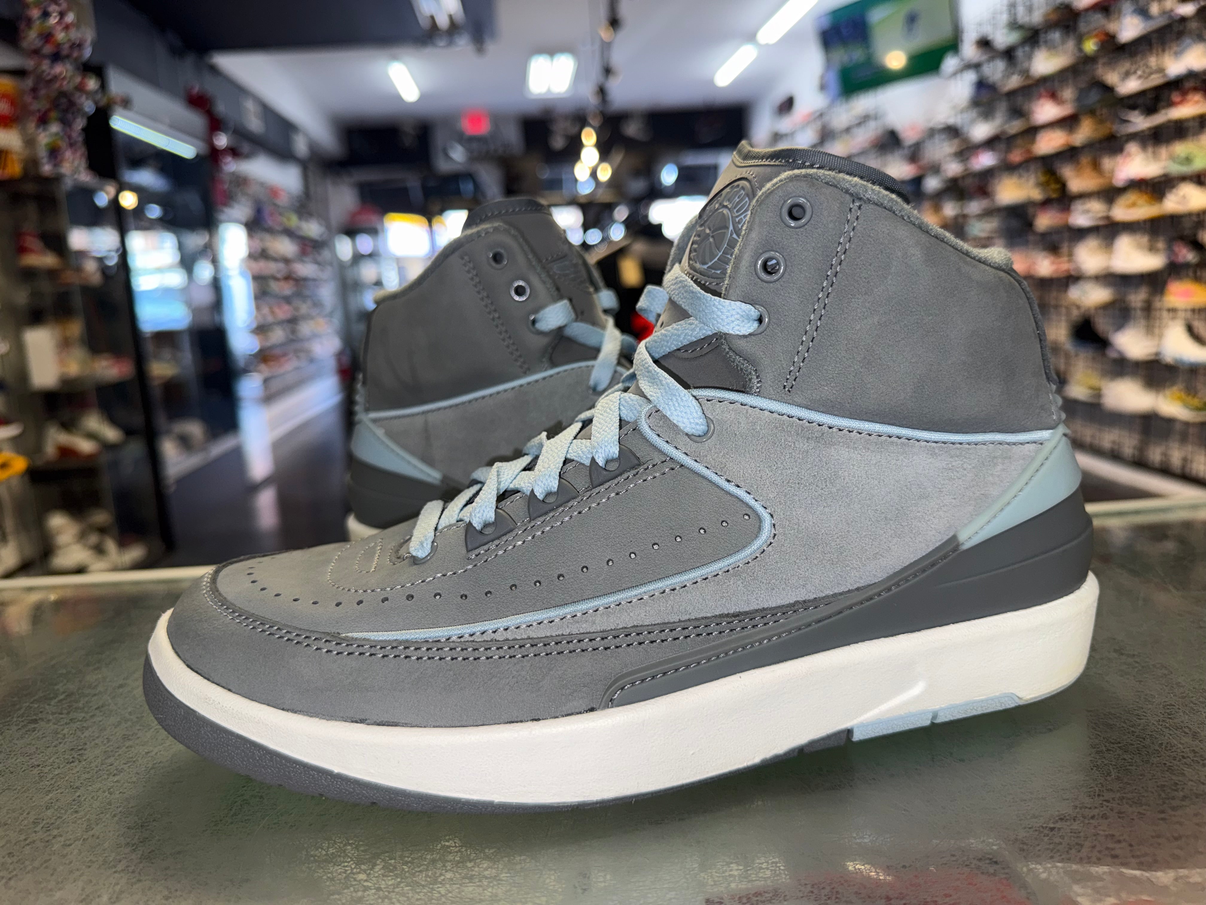 Size 6.5 (8W) Air Jordan 2 “Cool Grey”