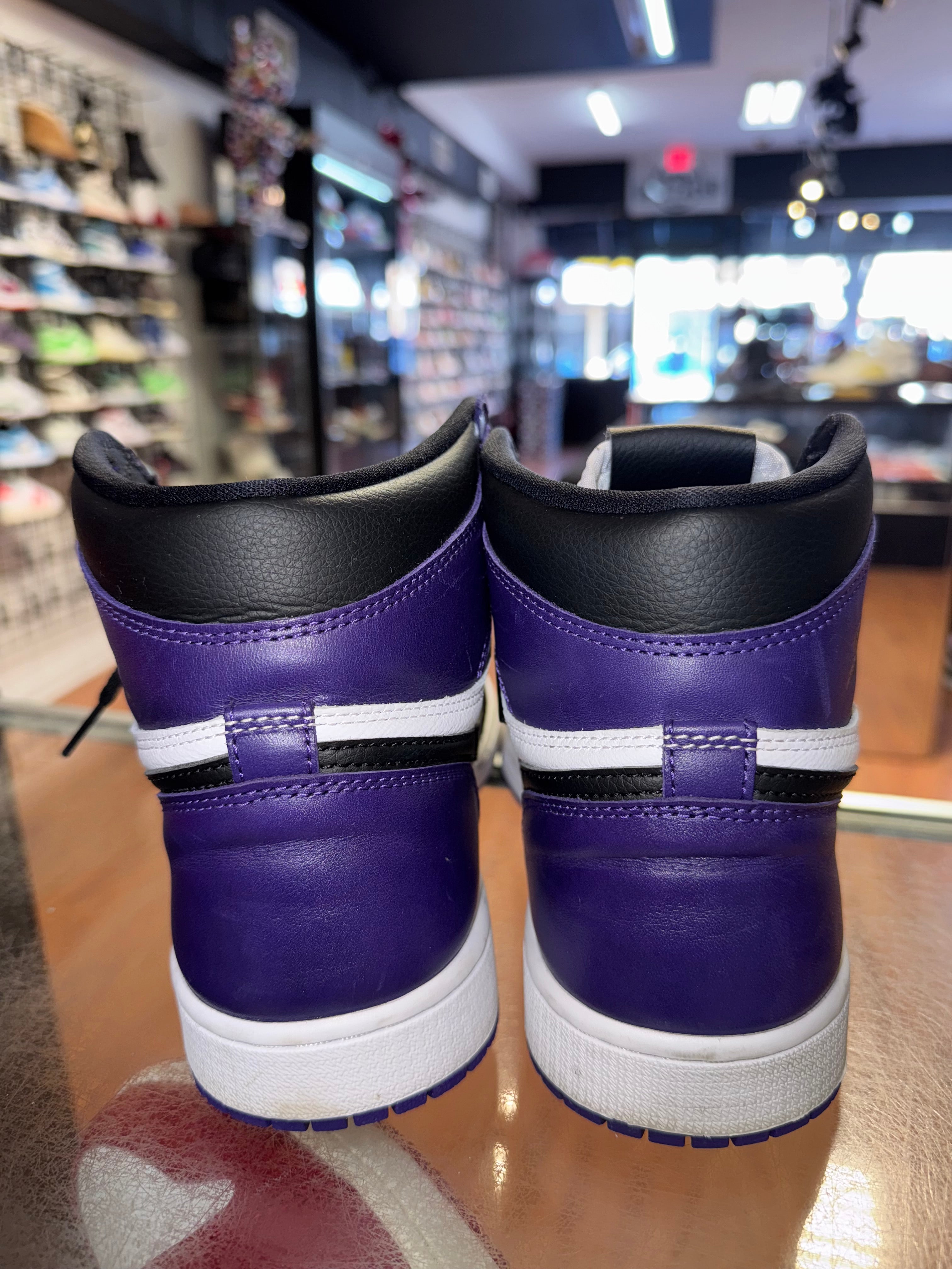Size 8.5 Air Jordan 1 “Court Purple 2.0”