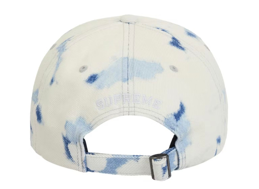 Size OS Supreme S Wing Logo Hat “Washed Denim” Brand New