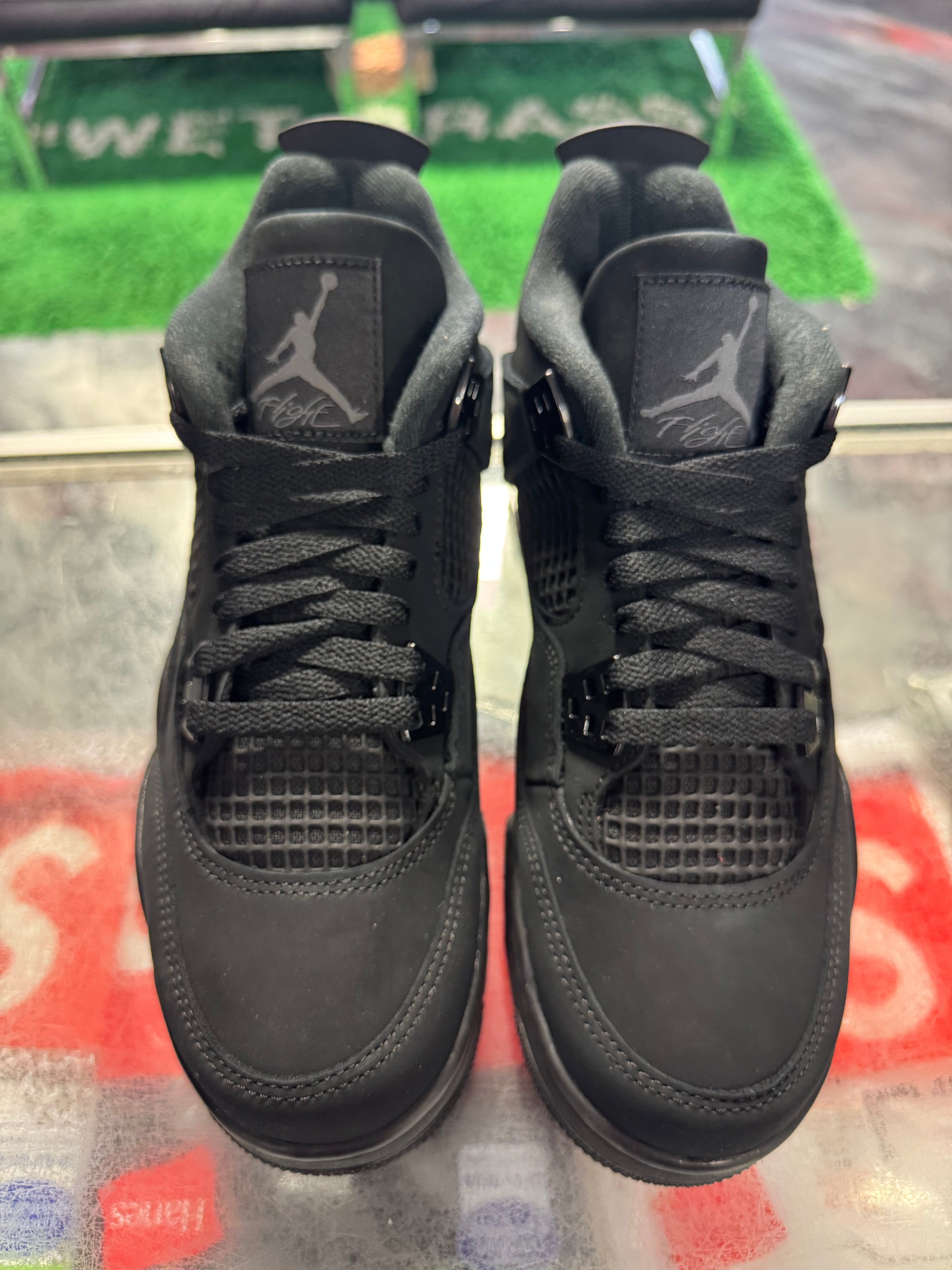 Size 6y Air Jordan 4 "Black Cat" 2025 Brand New