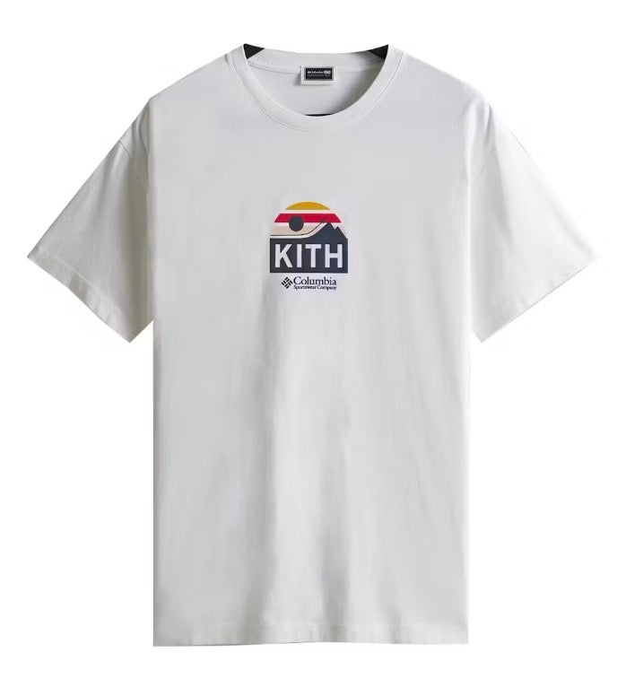 Size L Kith Columbia Rain Tee “White”