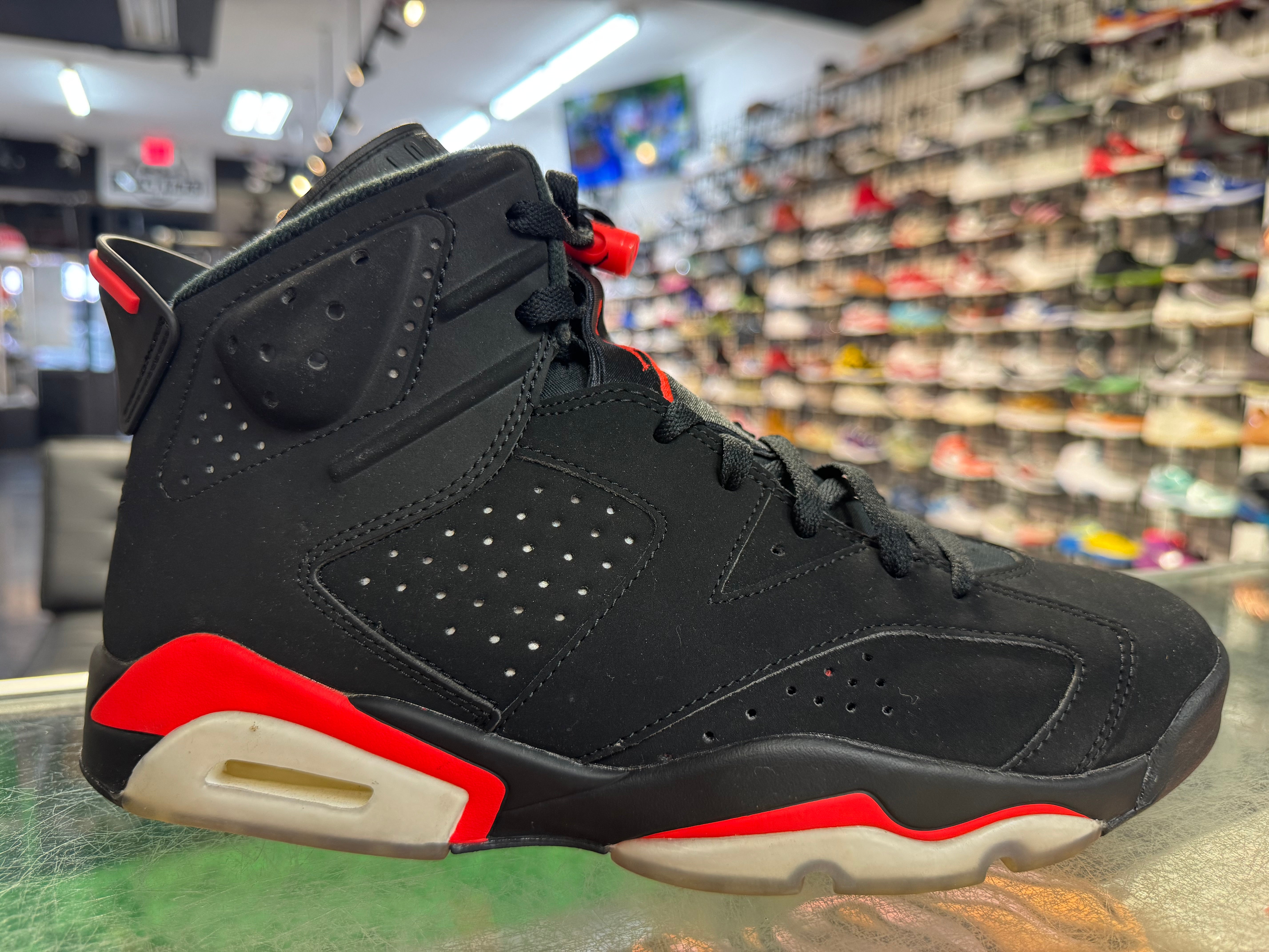 Size 10 Air Jordan 6 "Black Infrared"