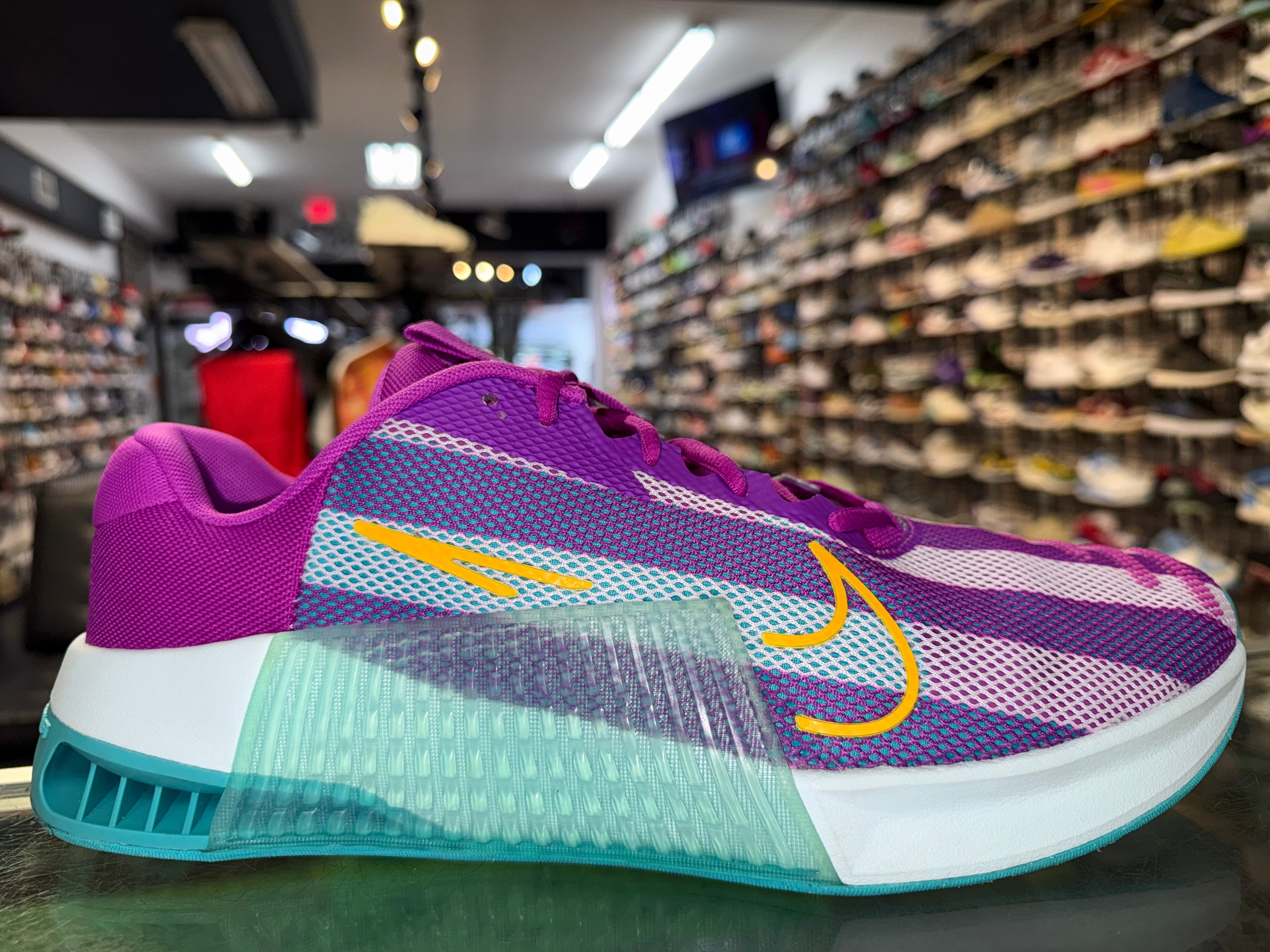 Size 12.5 (14W) Nike Metcon 9 AMP "Hyper Violet"