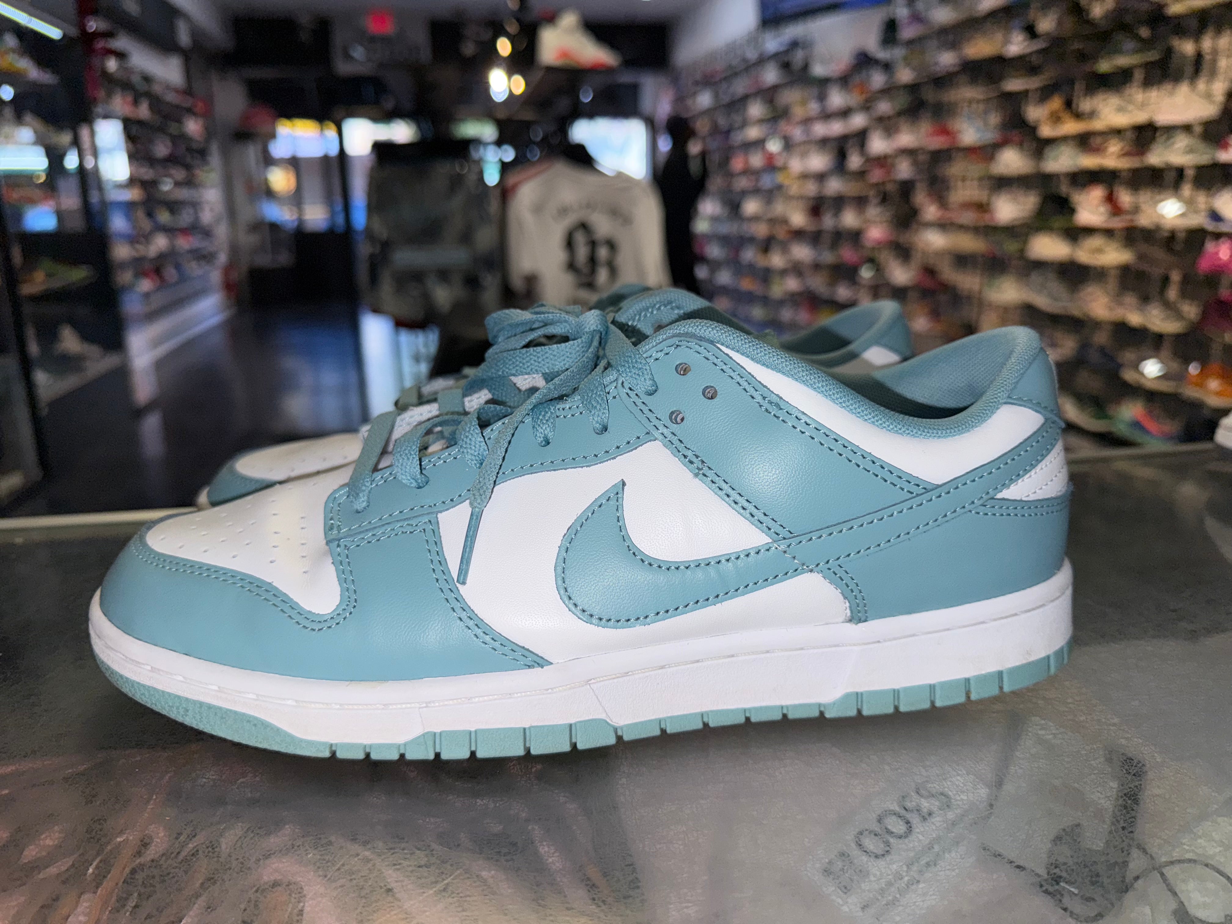 Size 11 Dunk Low "Denim Turquoise"