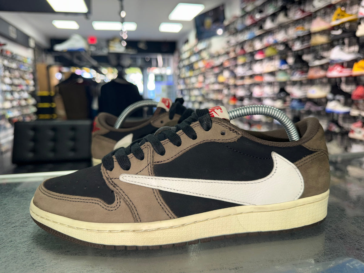 Size 8.5 Air Jordan 1 Low Travis Scott "Mocha"