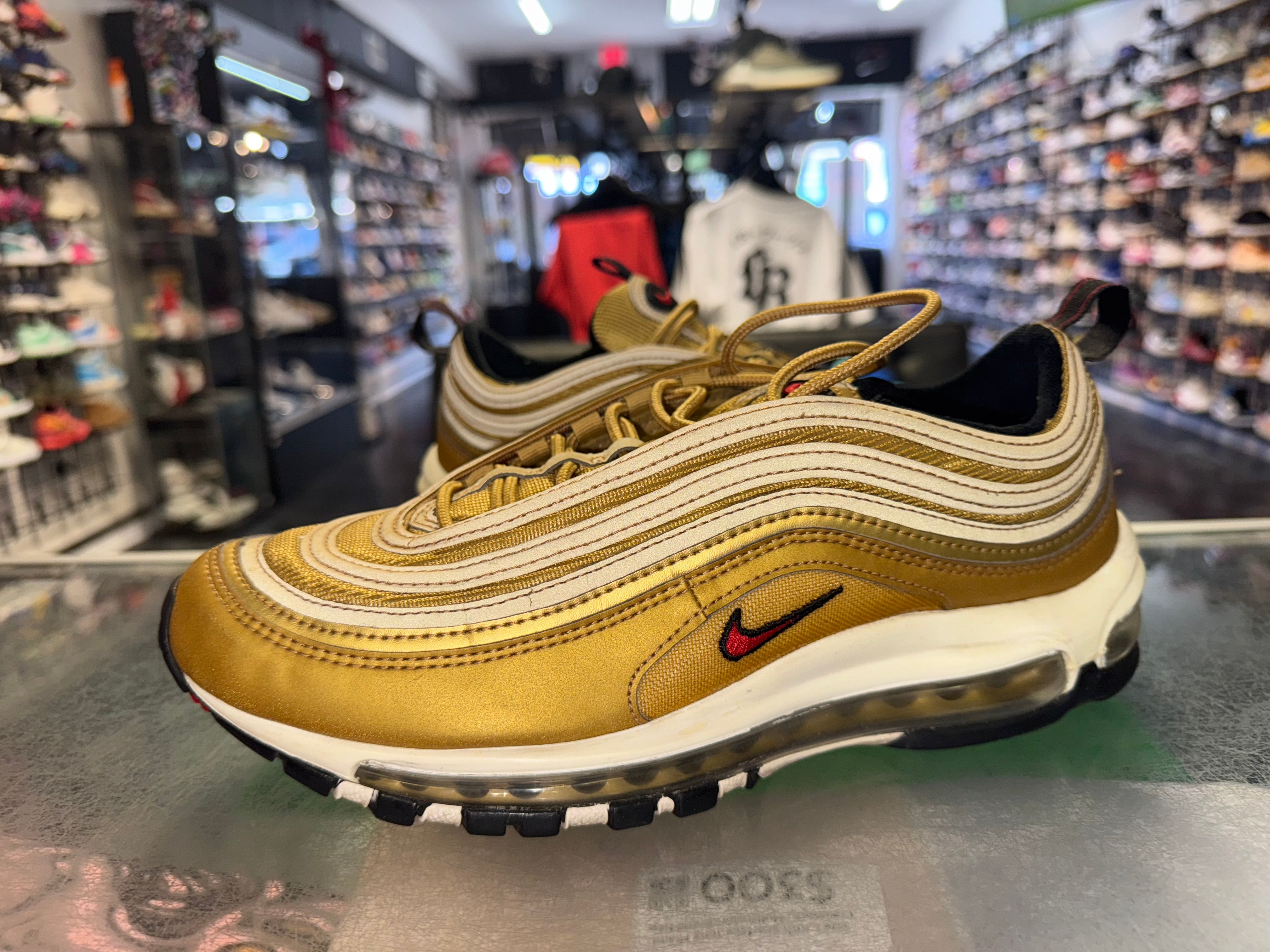 Size 9.5 Air Max 97 “Golden Bullet”