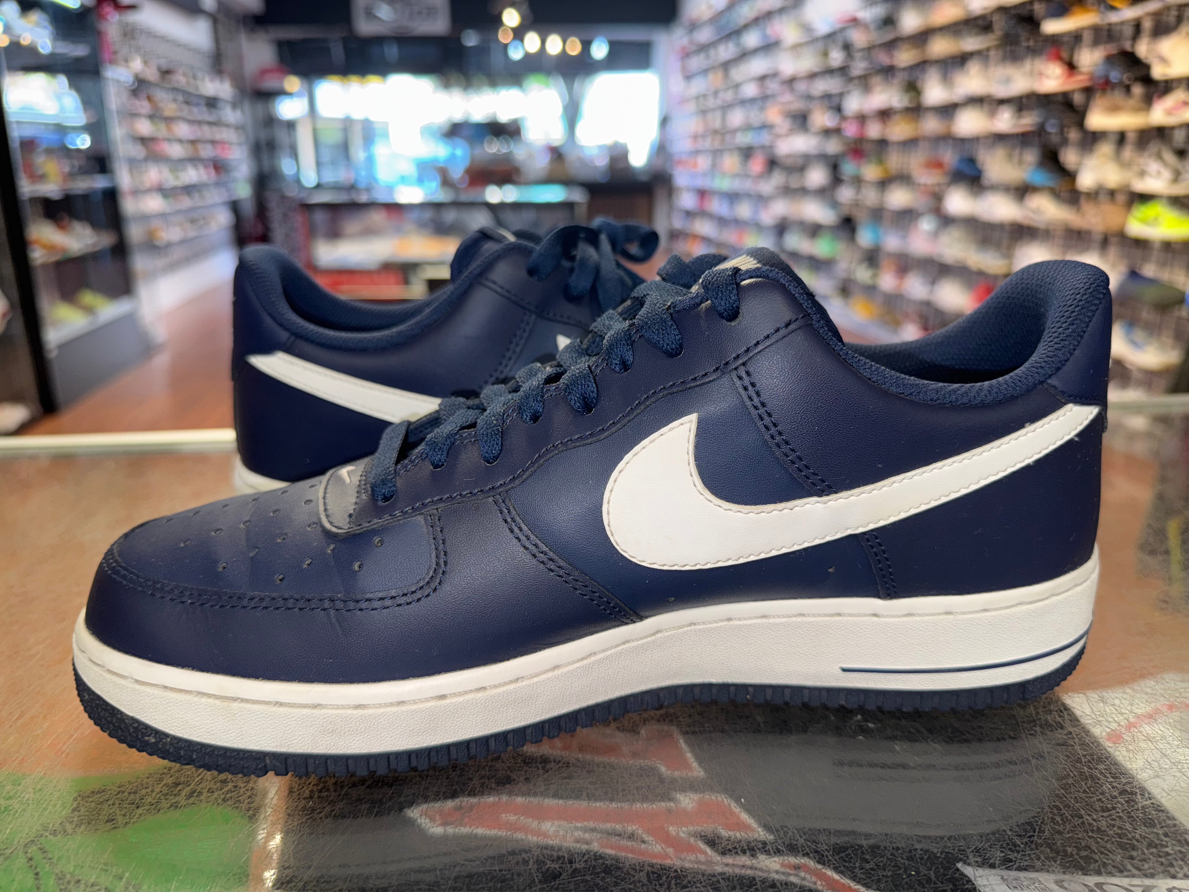 Size 10.5 Air Force 1 "Navy Blue White"