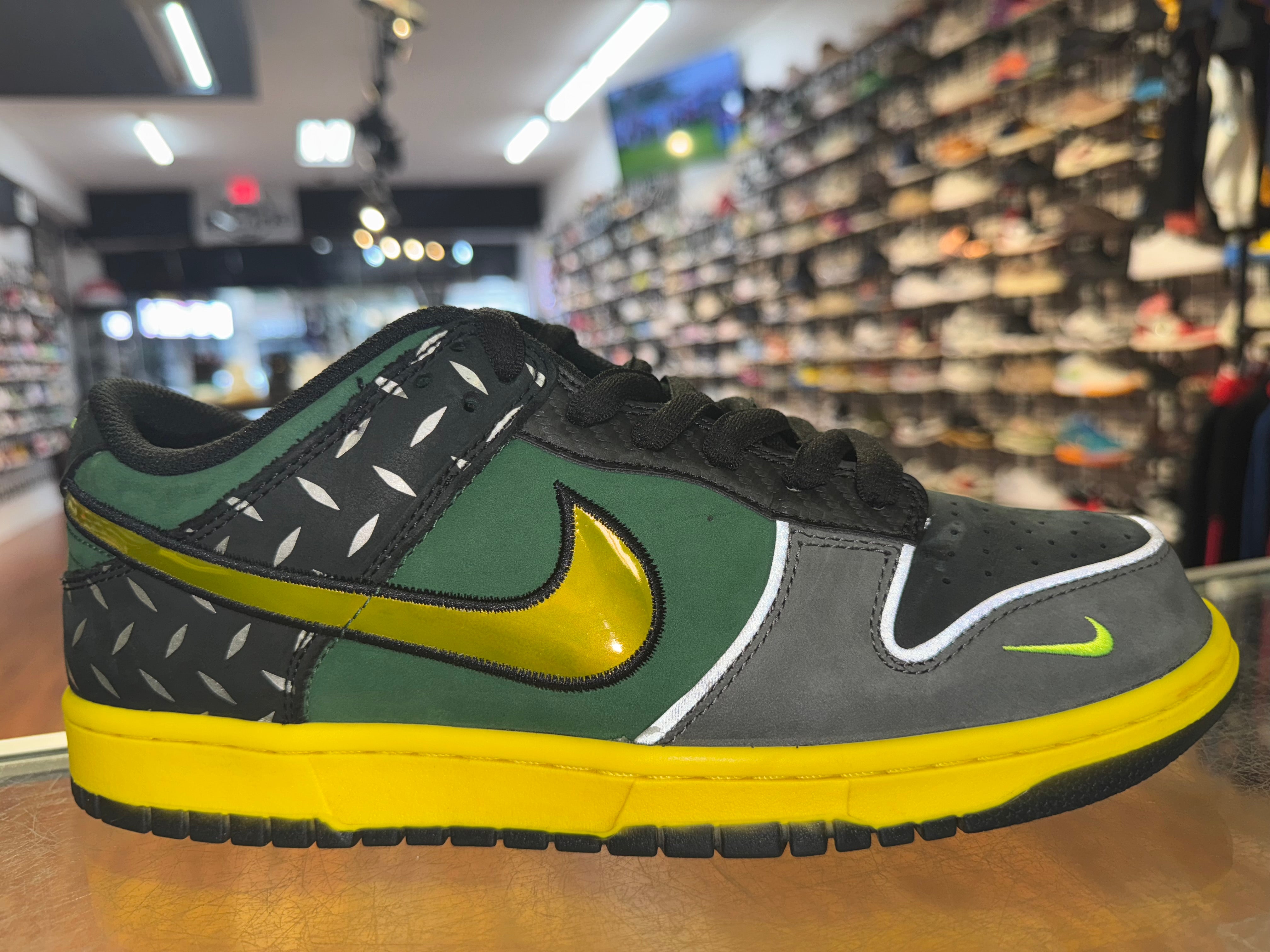 Size 9.5 Dunk Low What The Duck Home "University of Oregon"