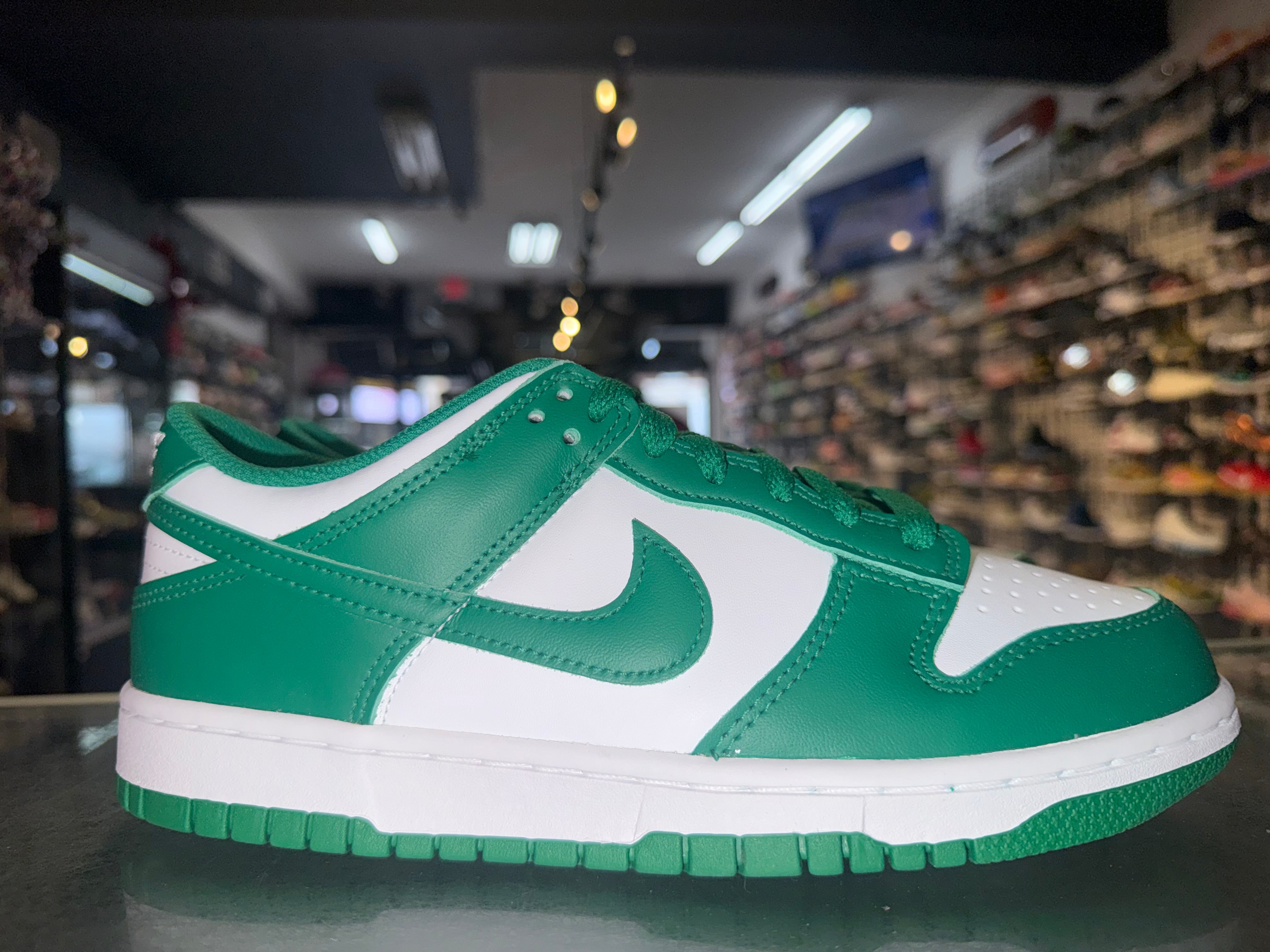 Size 7y Dunk Low “Malachite” Brand New