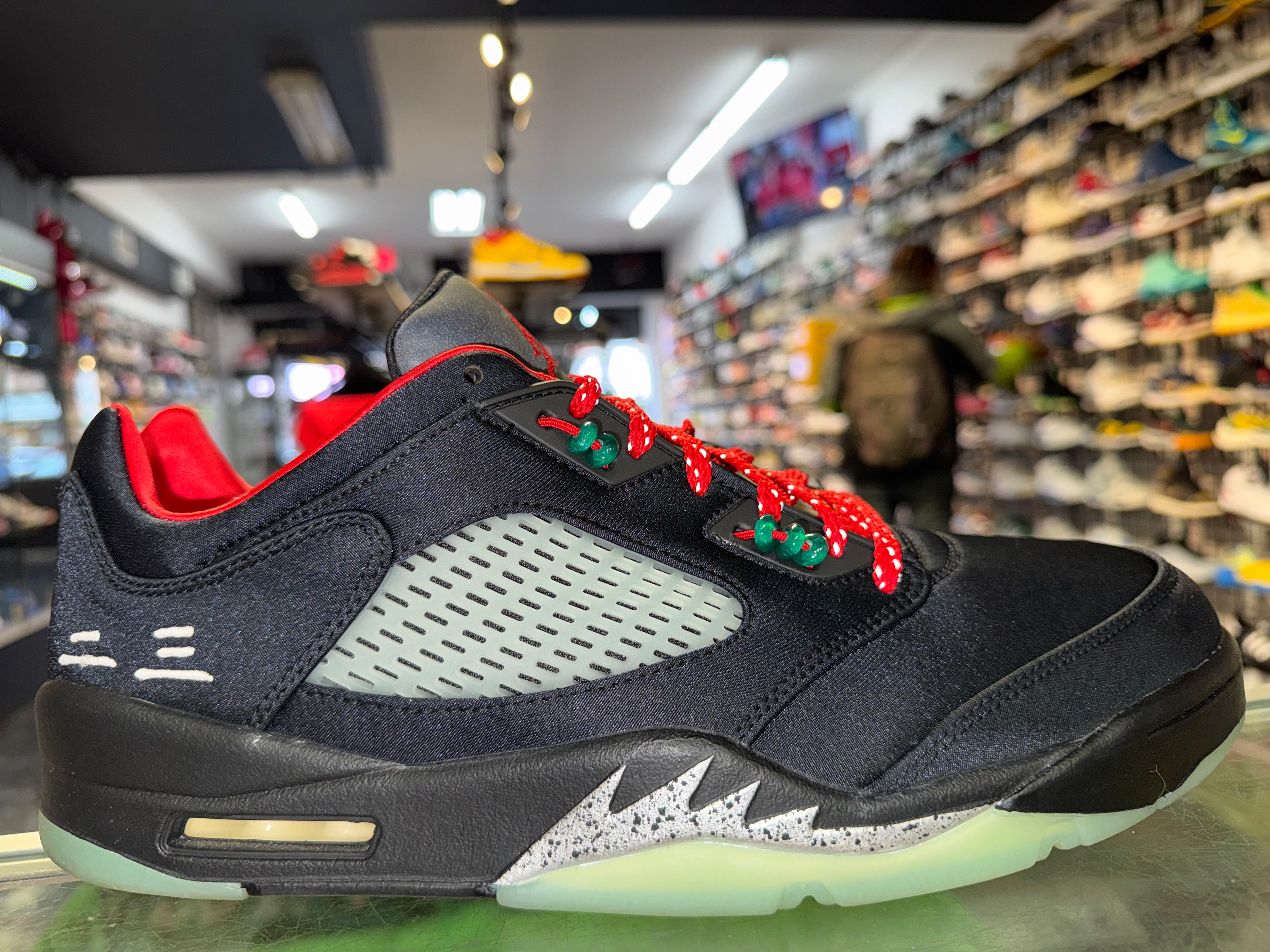 Size 12 Air Jordan 5 Low CLOT "Jade"