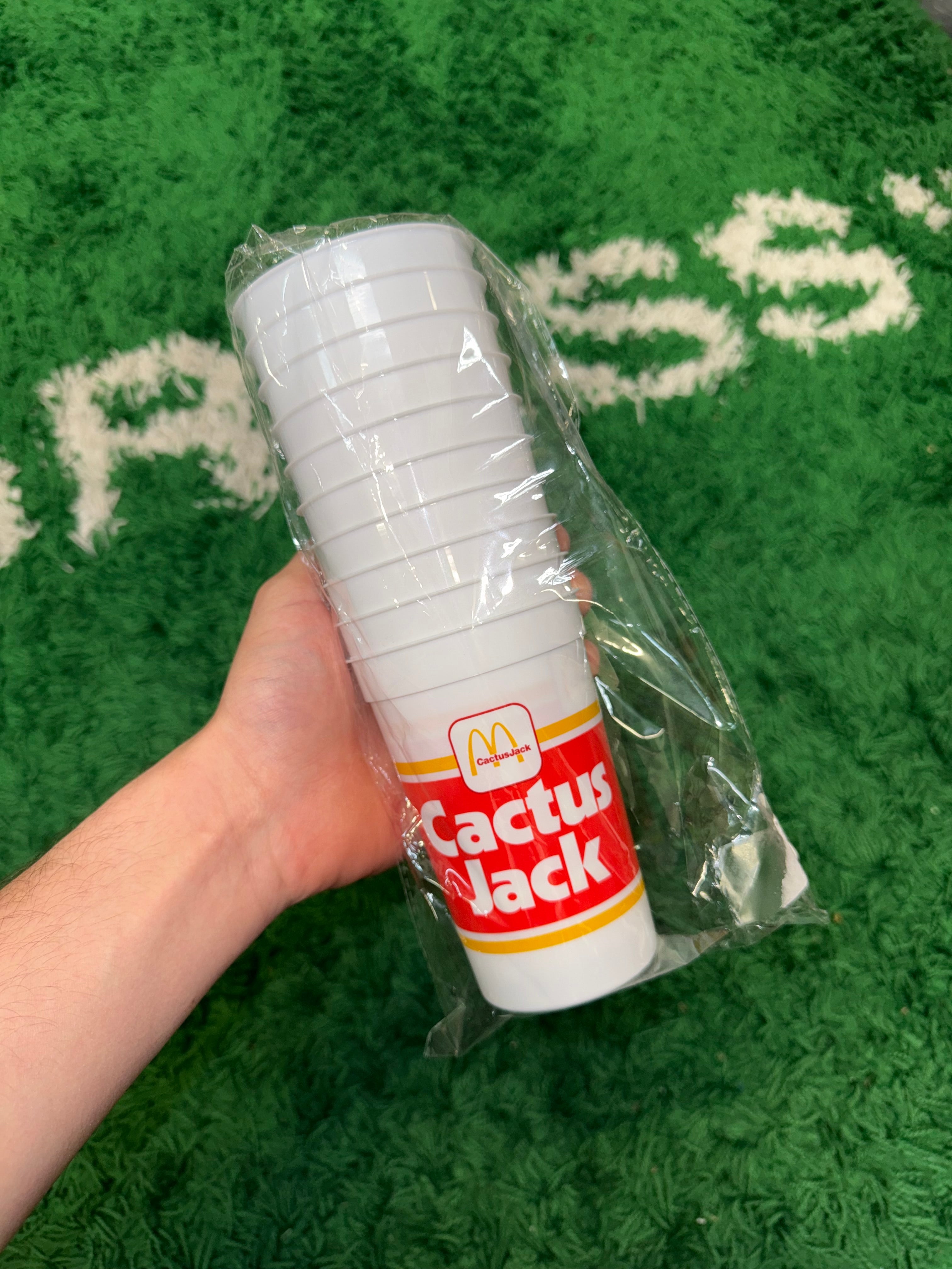 Travis Scott x McDonald's 10 Pack Cups “White” Brand New – Direct