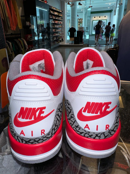 Size 10.5 Air Jordan 3 “Fire Red” Brand New (Mall)