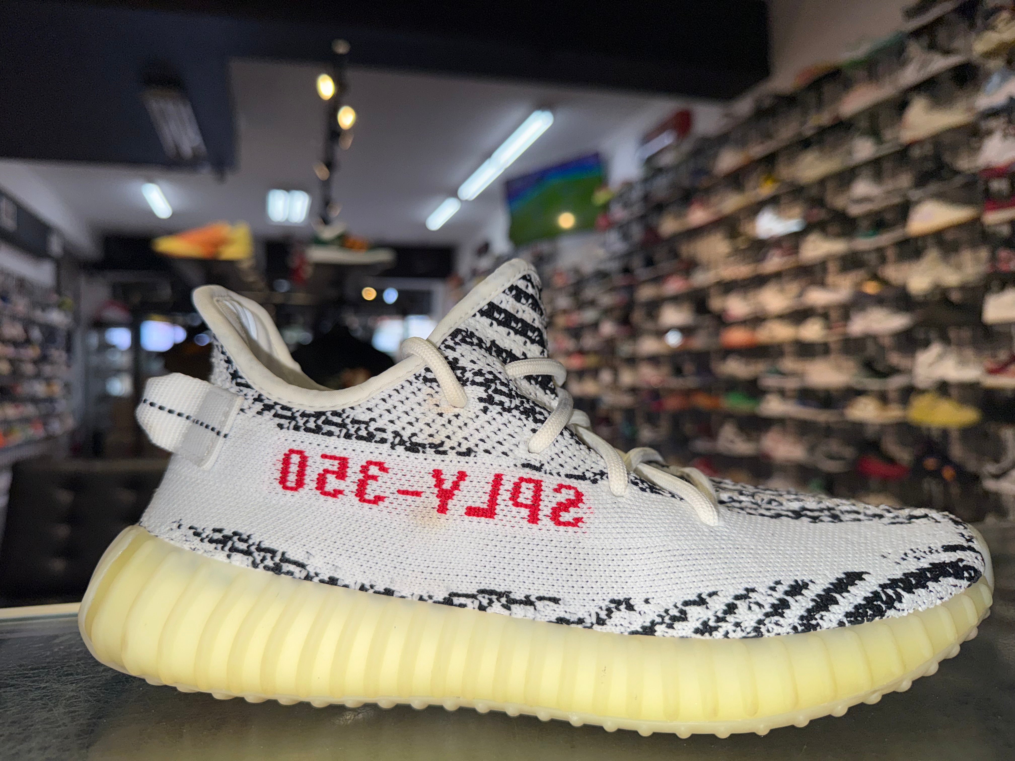 Size 7 Yeezy Boost 350 V2 "Zebra"