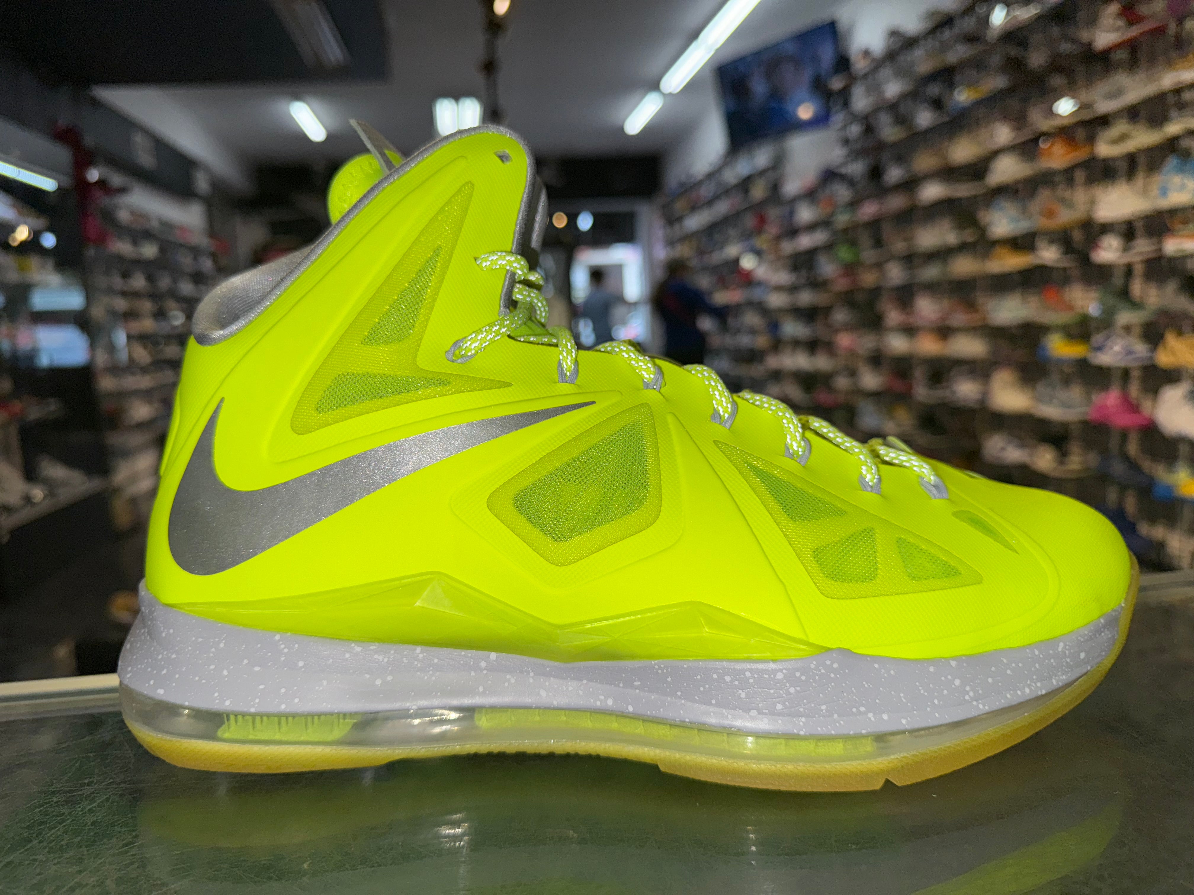 Size 11.5 Lebron 10 "Volt"