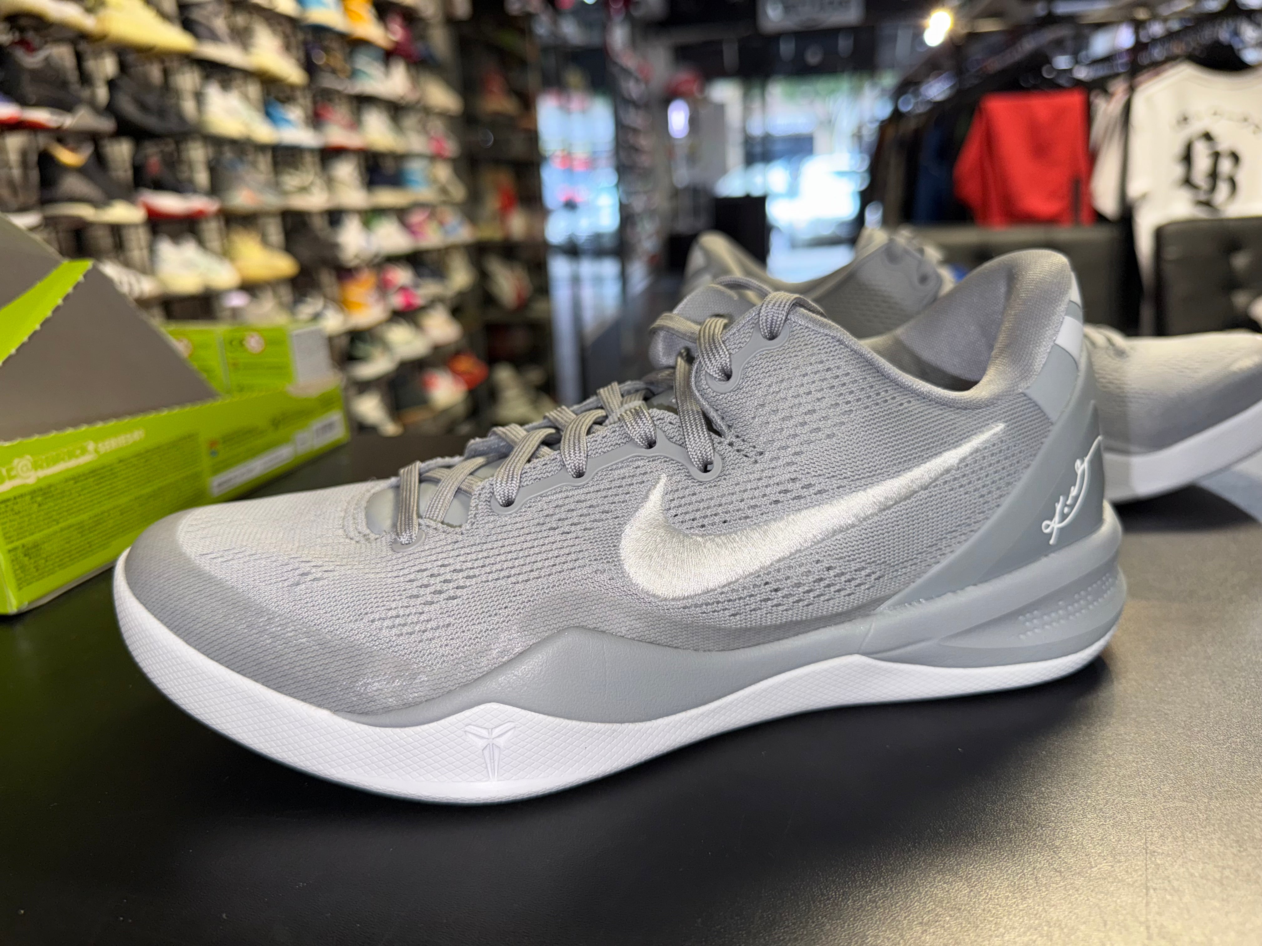 Size 7.5 Kobe 8 Protro "Wolf Grey"