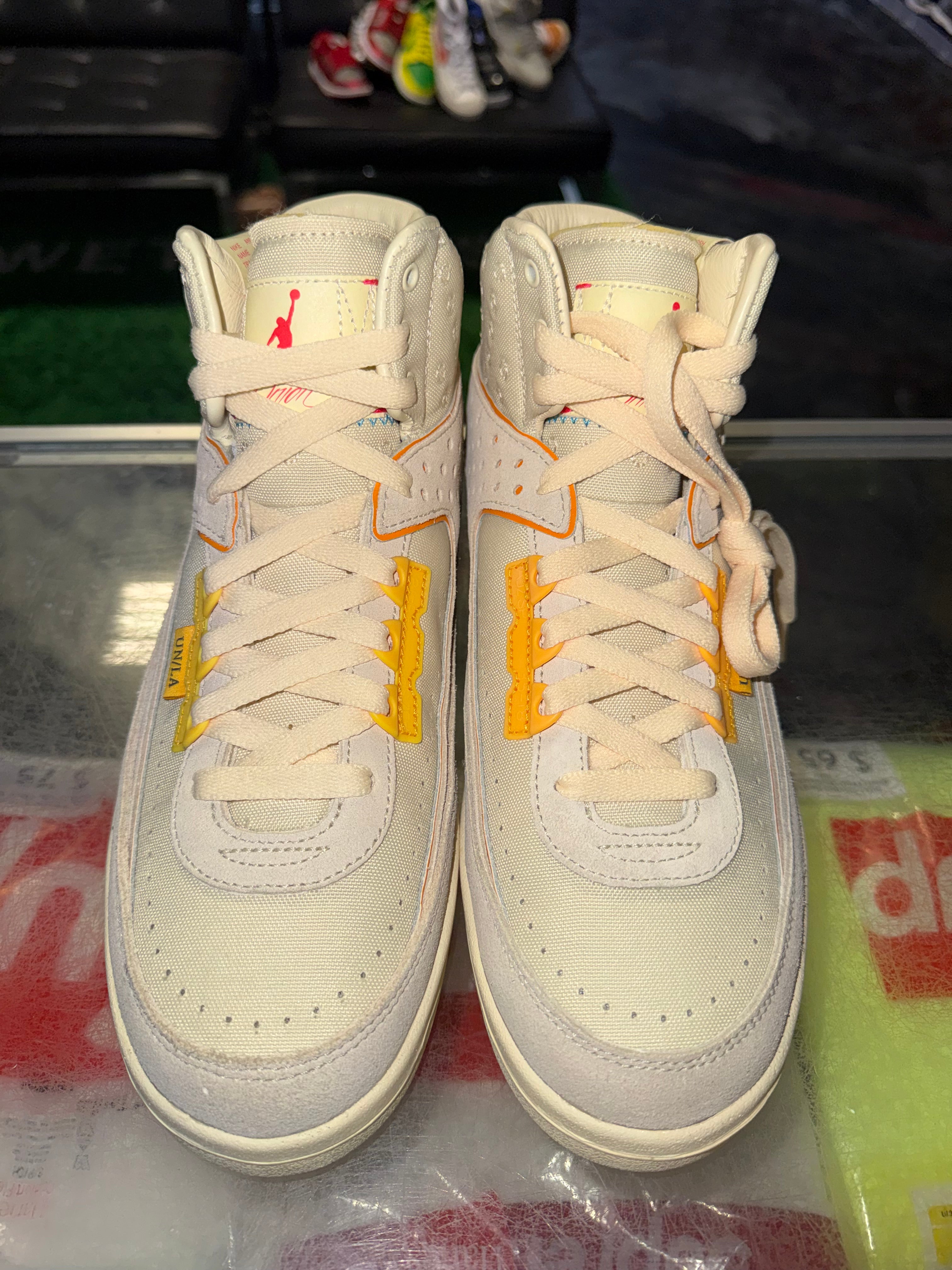 Size 8 Air Jordan 2 Union "Rattan" Brand New