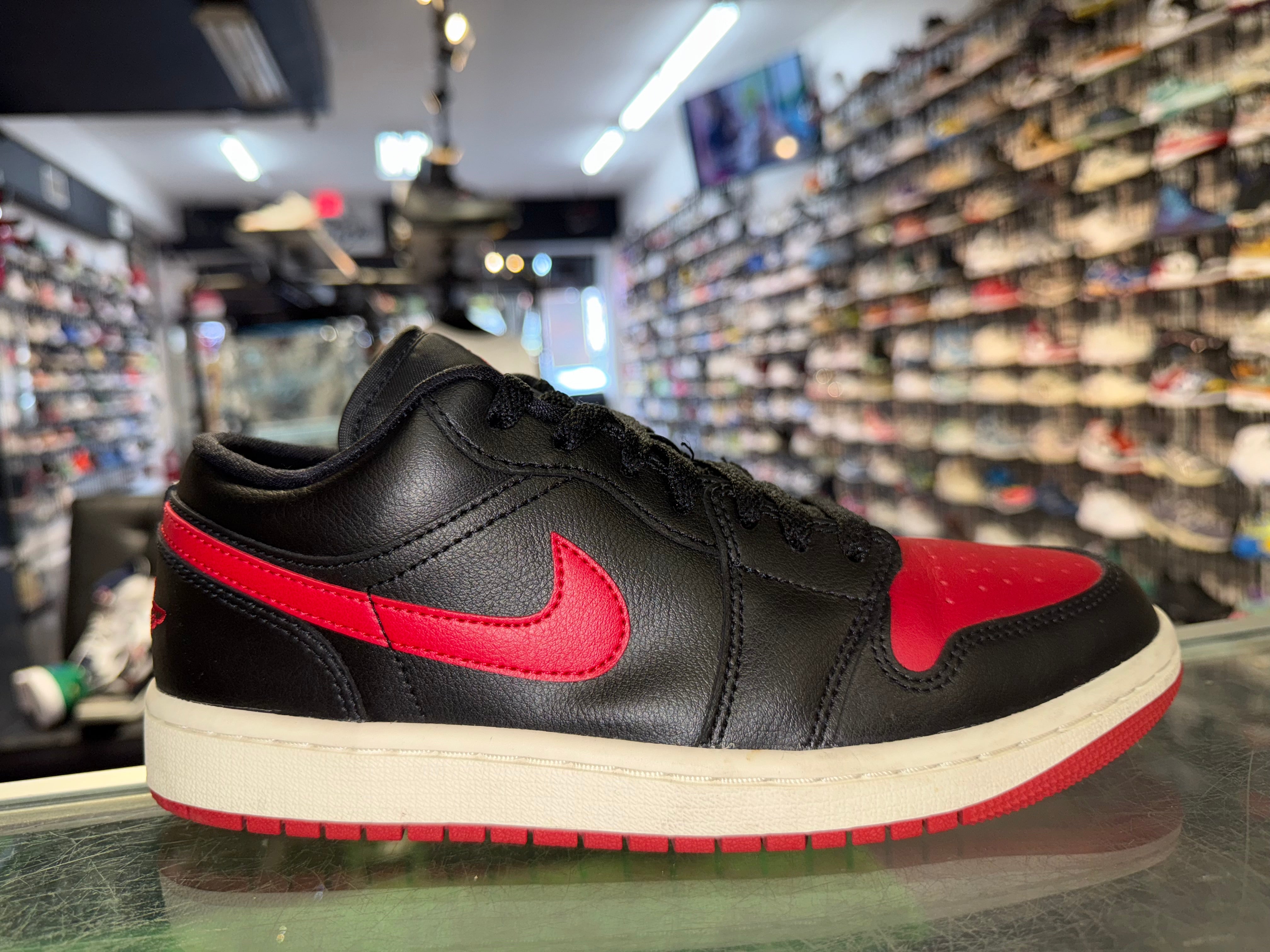 Size 6.5 (8W) Air Jordan 1 Low "Bred Sail"