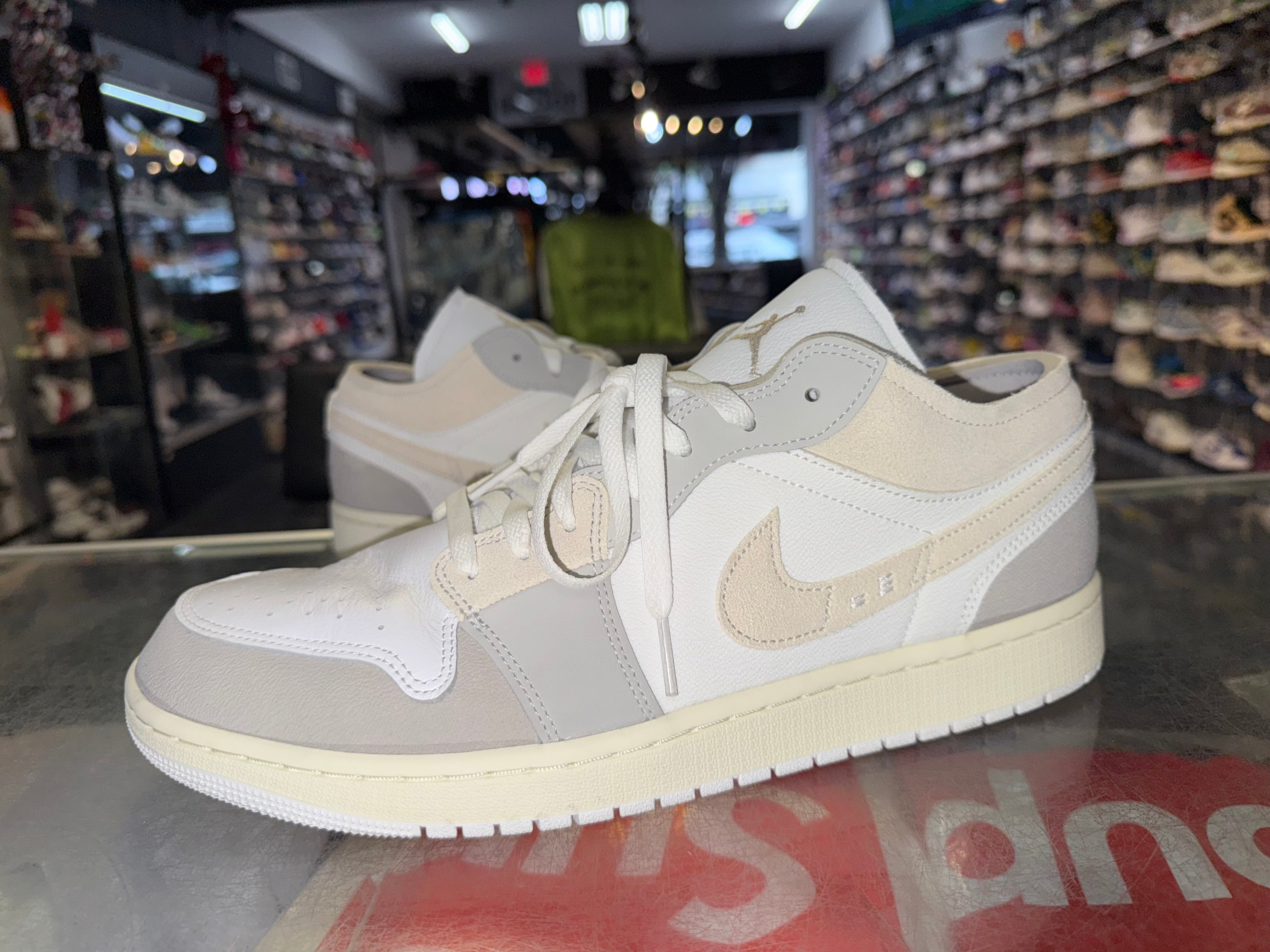 Size 13 Air Jordan 1 Low Craft “Tech Grey”