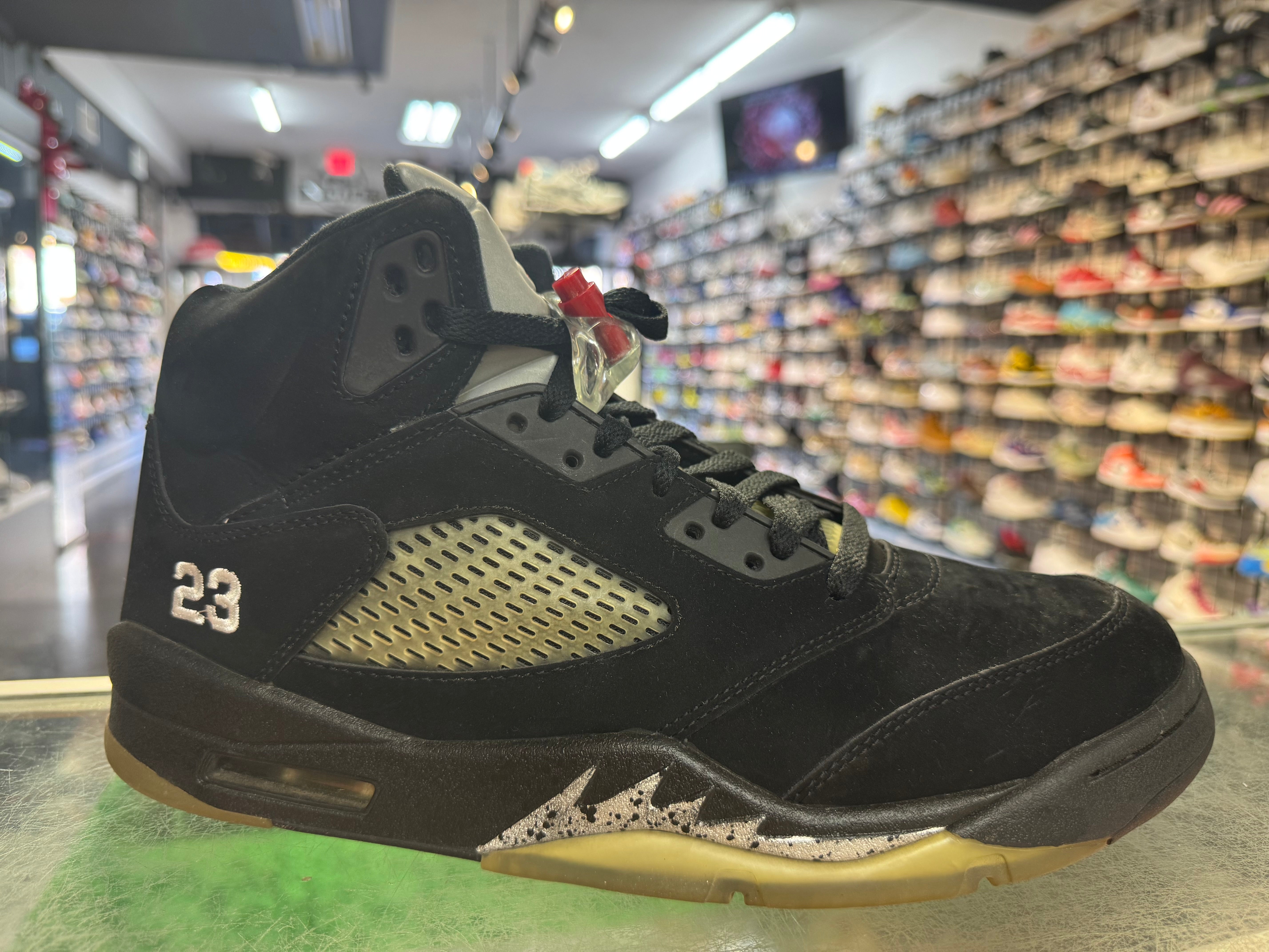 Size 12 Air Jordan 5 "Black Metallic" 2011