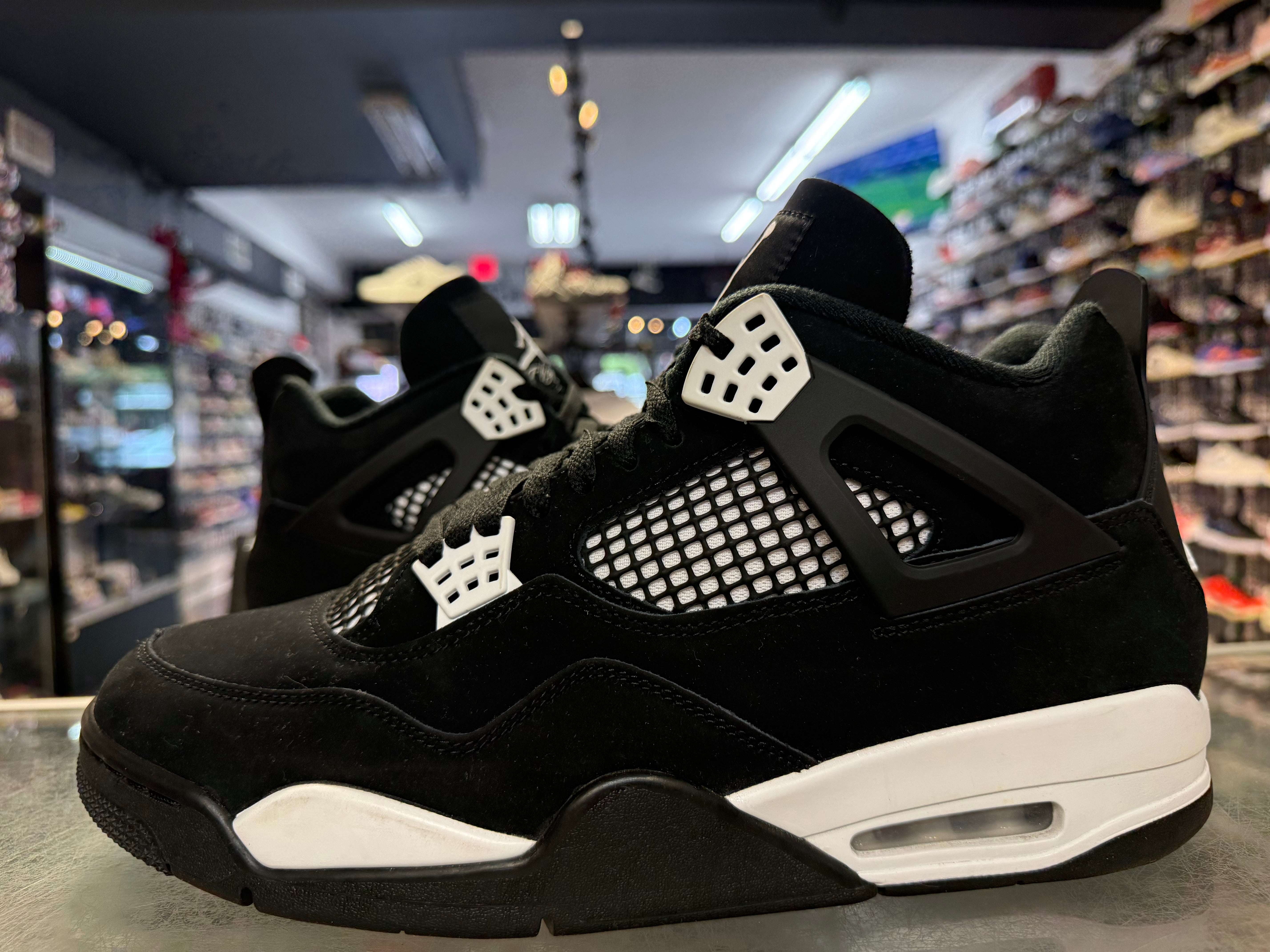 Size 12 Air Jordan 4 “White Thunder” Worn 1x