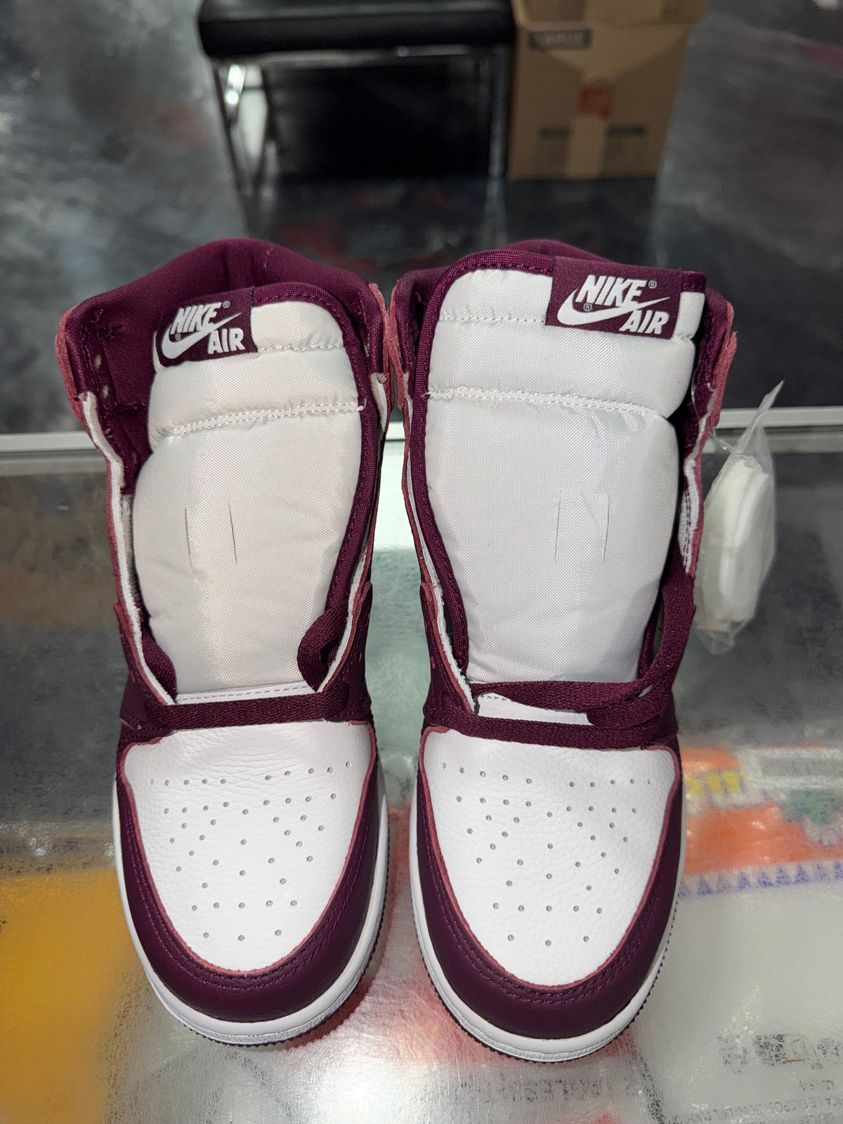 Size 6y Air Jordan 1 "Bordeaux" Brand New